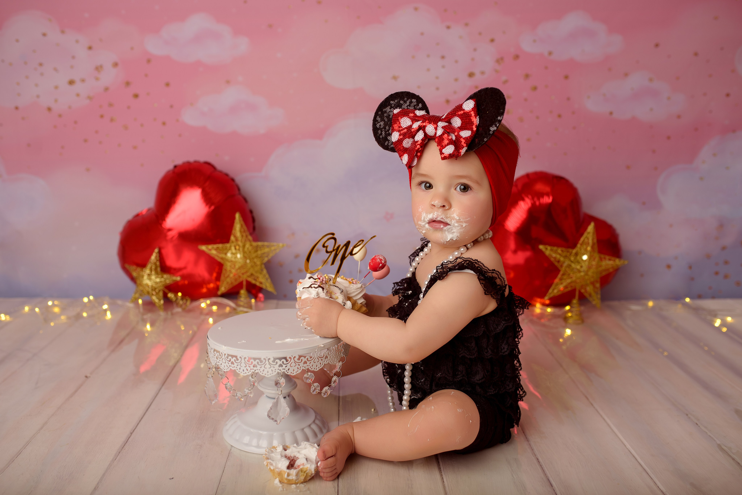 Крушение тортика. Фотограф беременности и новорожденных в Рязани