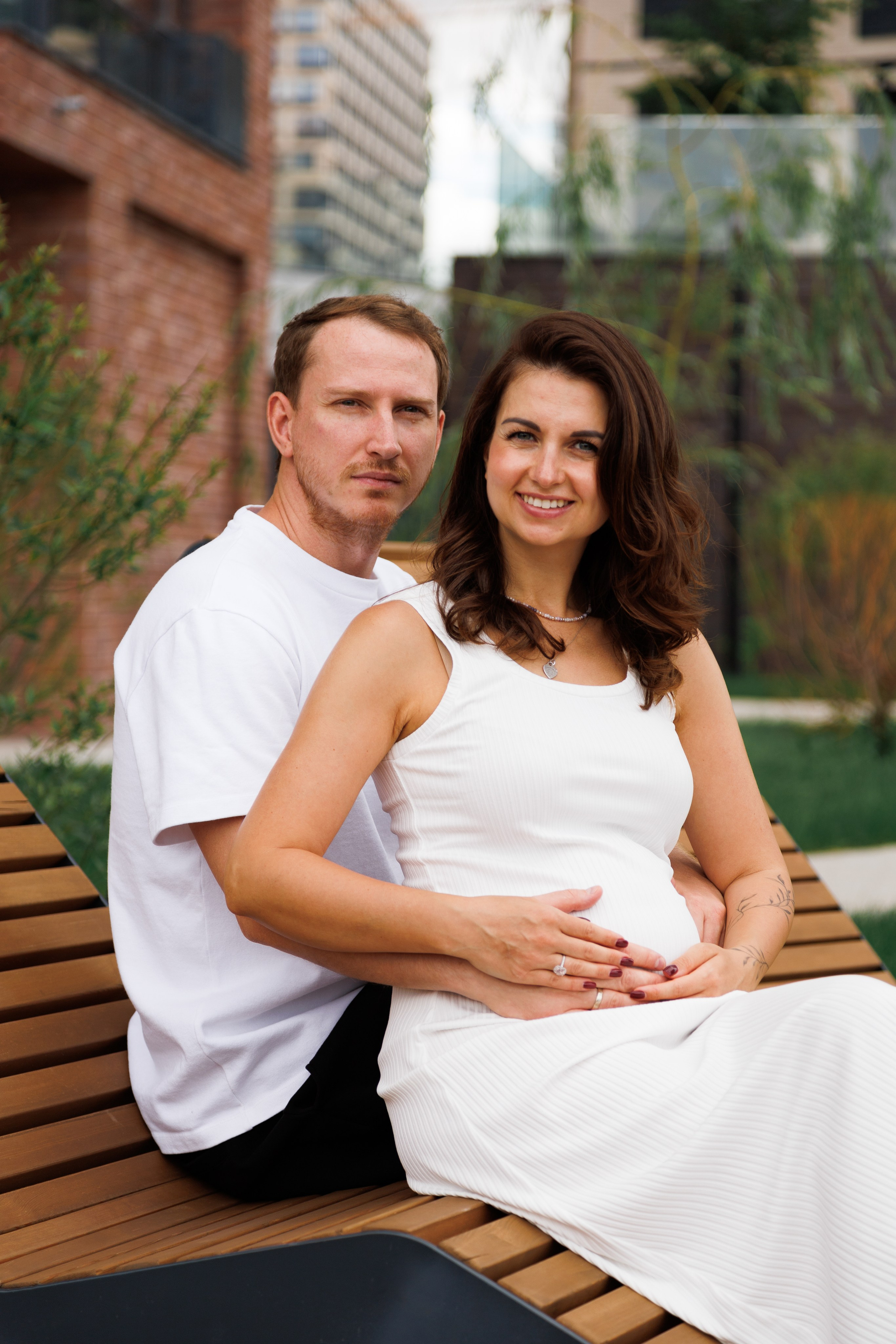 Фотосессия прогулка в ривер парк. Анастасия, Фотограф женского портрета и беременности в стиле vogue