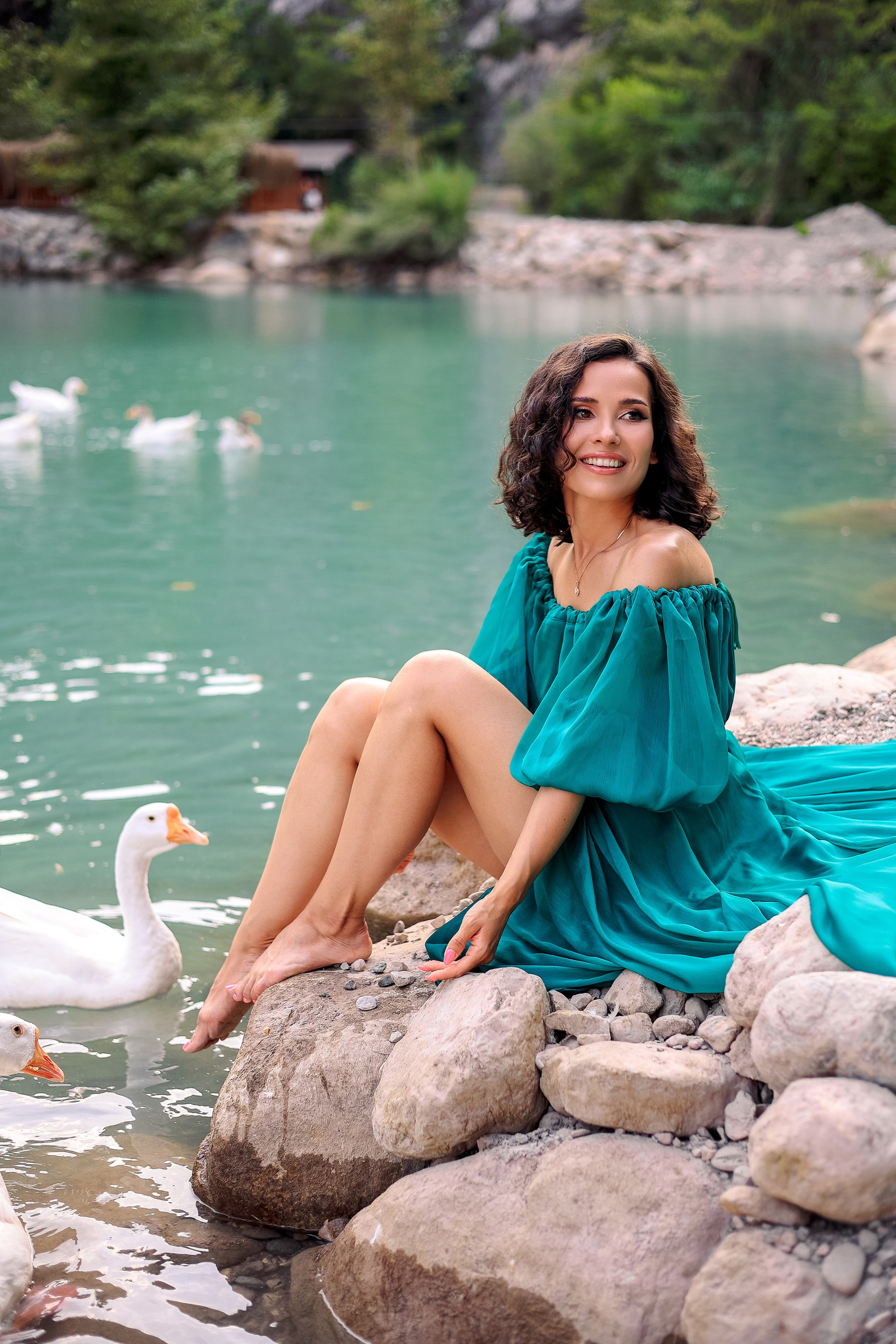 Photoshooting in canyon Goynuk (Kemer)