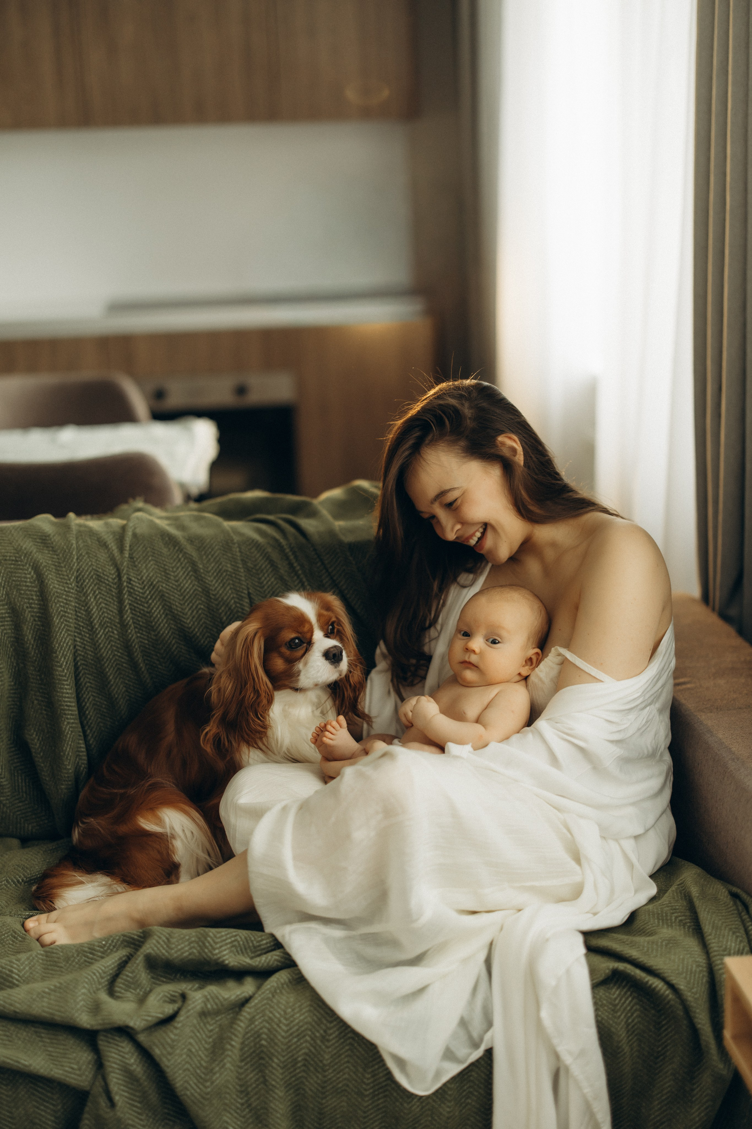 Аня, Ефим, Лимон. Семейный фотограф Оля Гладченко