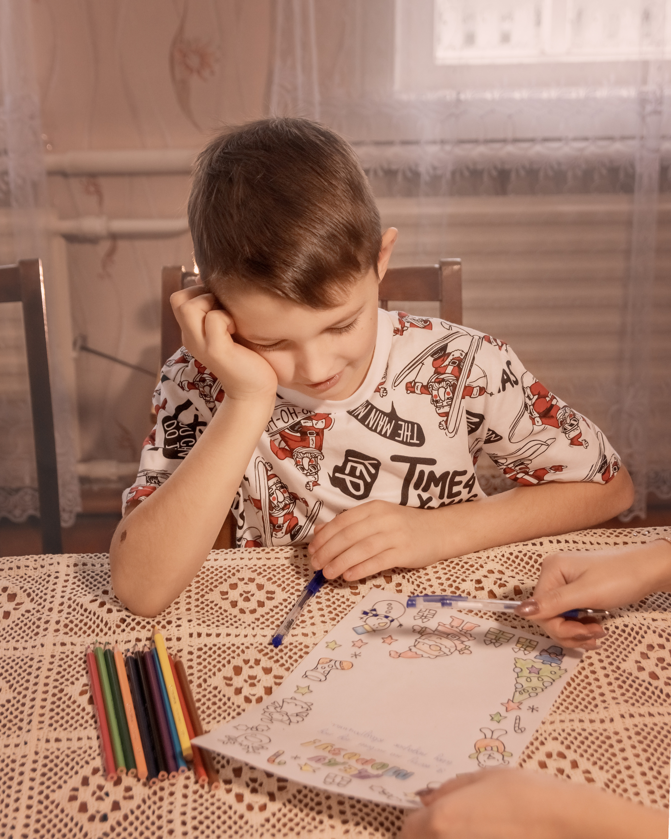 Письмо дедушке морозу. Детский и семейный фотограф Шклов, Могилев и вся Беларусь