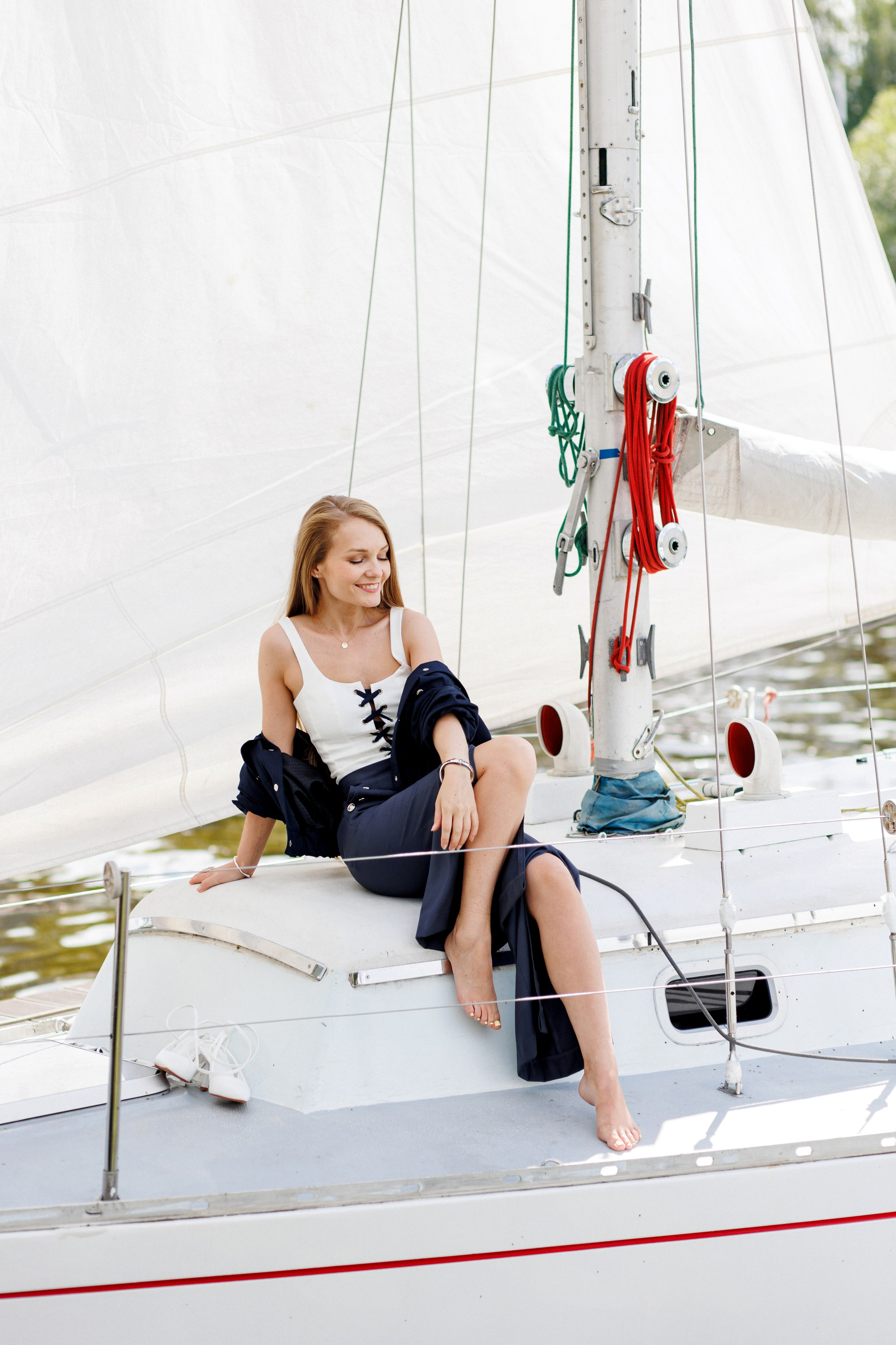 Любовь Фотосессия на яхте. Фотограф Щелково/ Москва Татьяна Жучкова