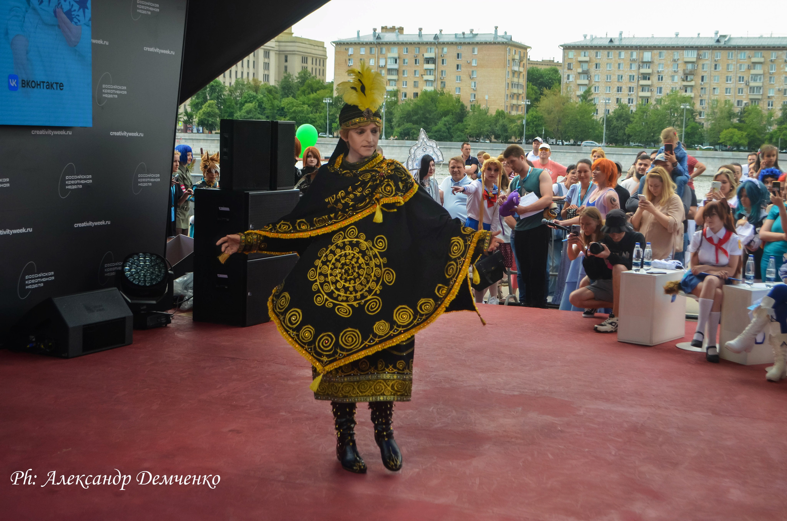 Фотосессия в Парке Горького на Лидеры молодого контента