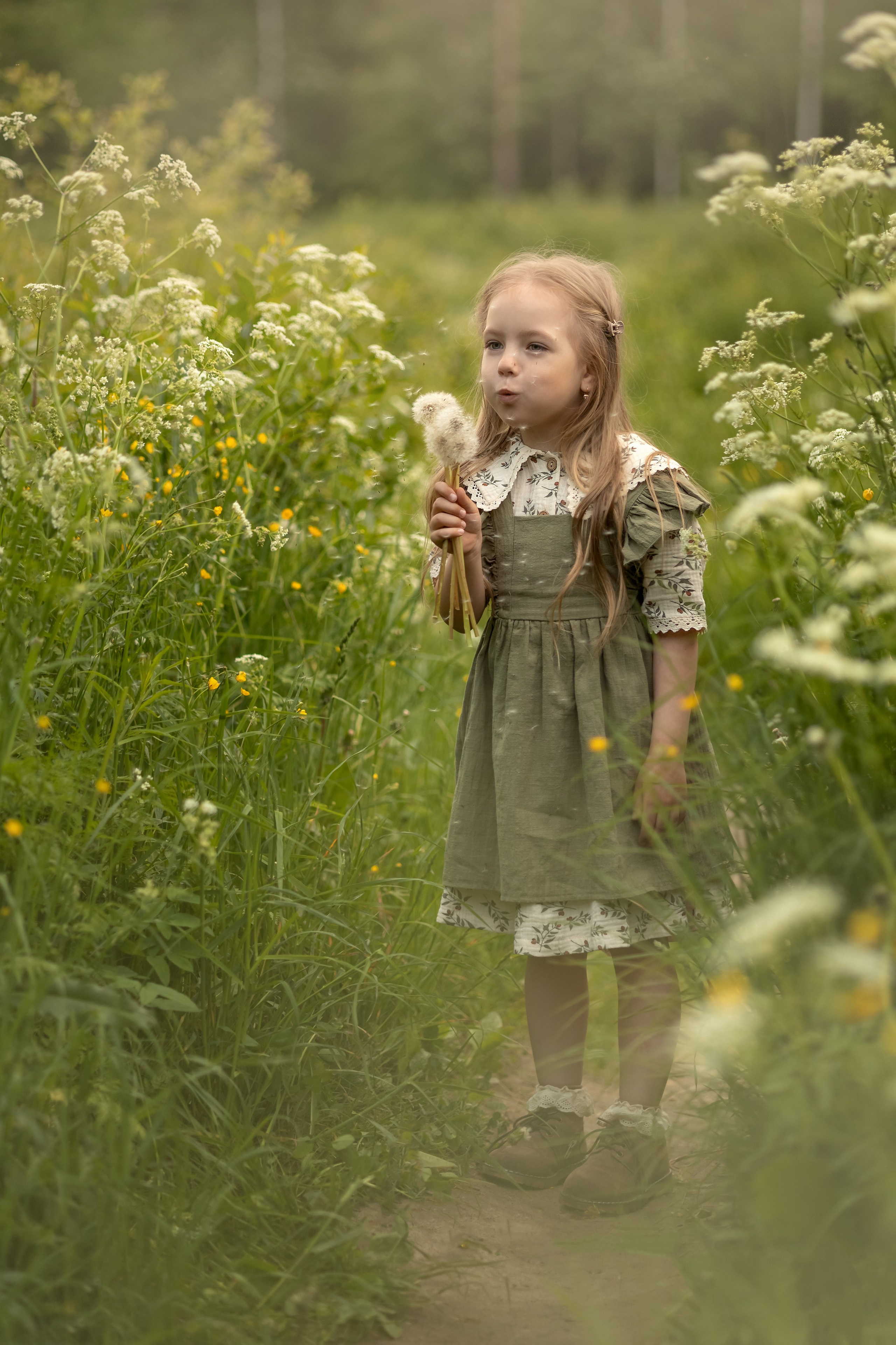 Детские летние съемки. Портретная съемка дома, на улице, в студии