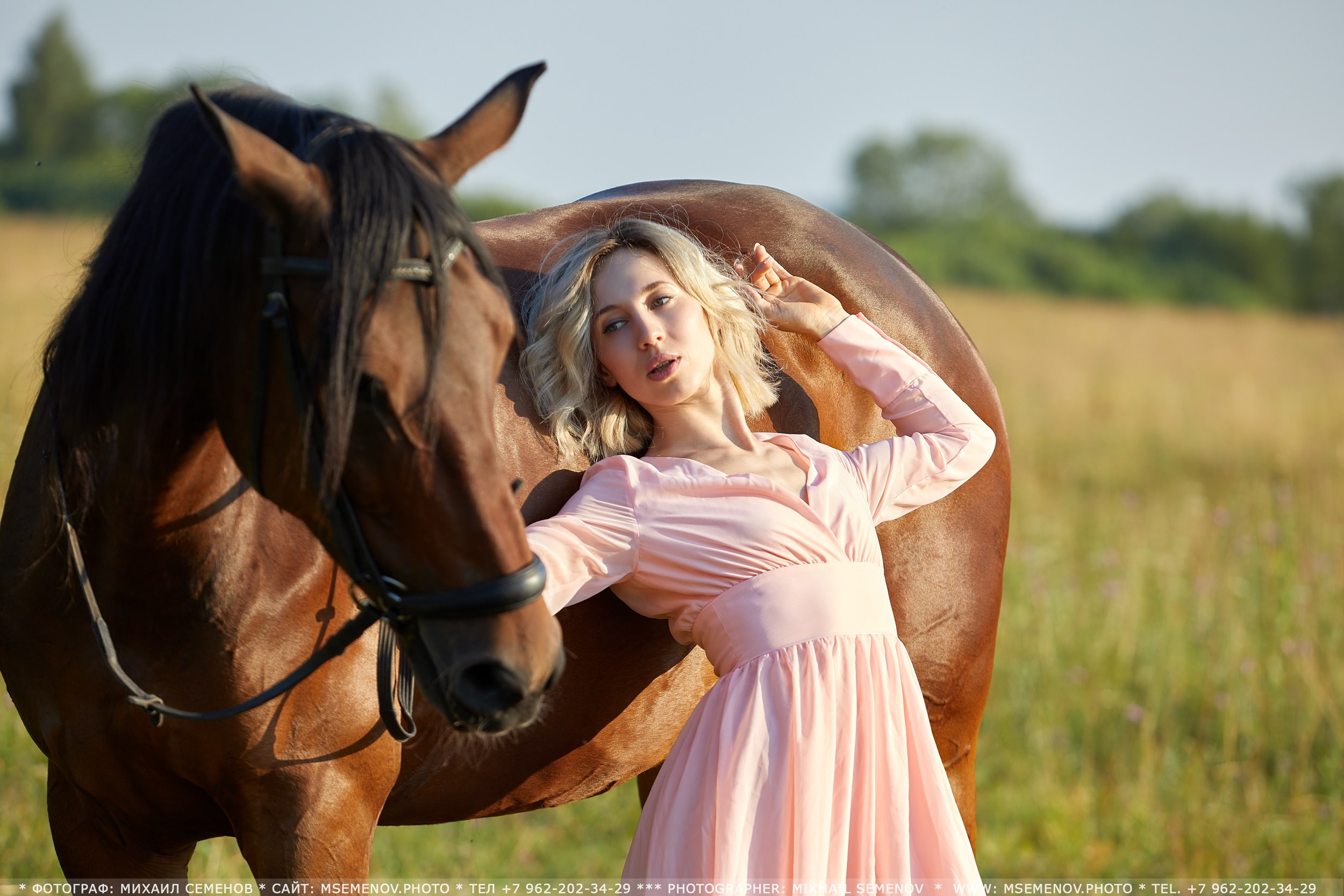 Фотосессия девушек с лошадьми Фотограф Михаил Семенов, г. Ярославль