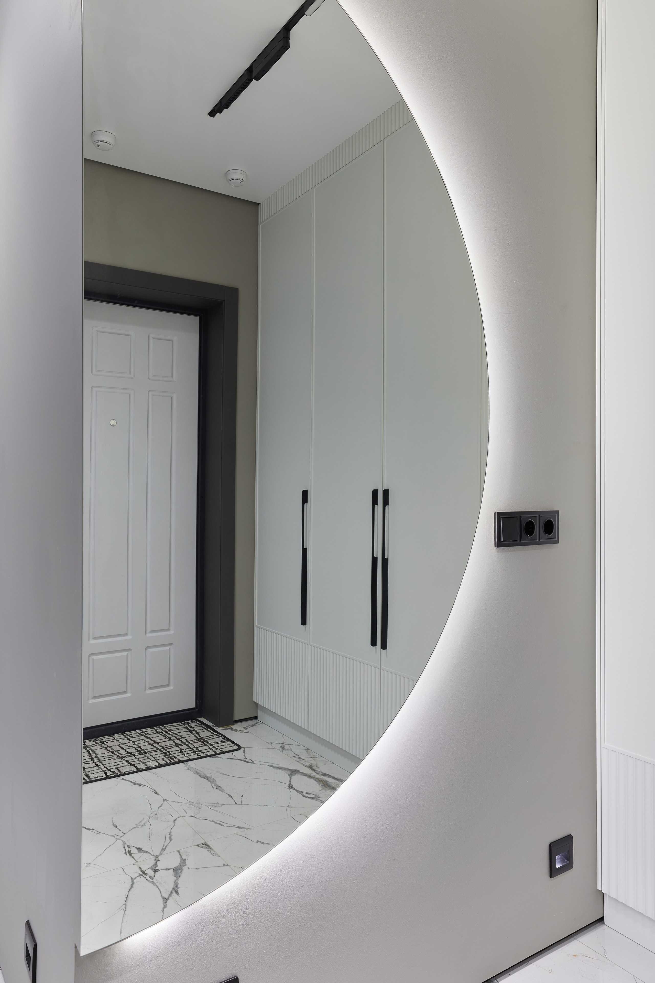 1-КОМНАТНАЯ С ДИЗАЙНЕРСКИМ РЕМОНТОМ В ЖК АЛЬПИЙСКИЙ КВАРТАЛ. Интерьерный фотограф в Сочи Анисимова Ольга