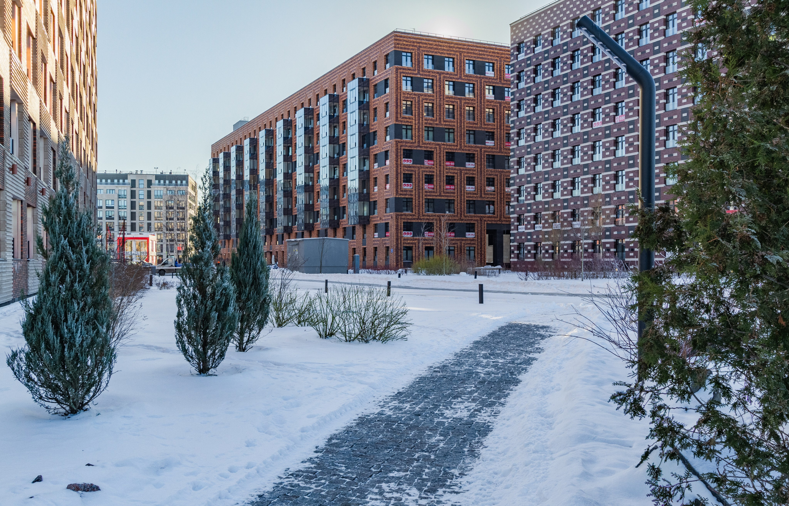 Фасады и территории. Упаковка Недвижимости