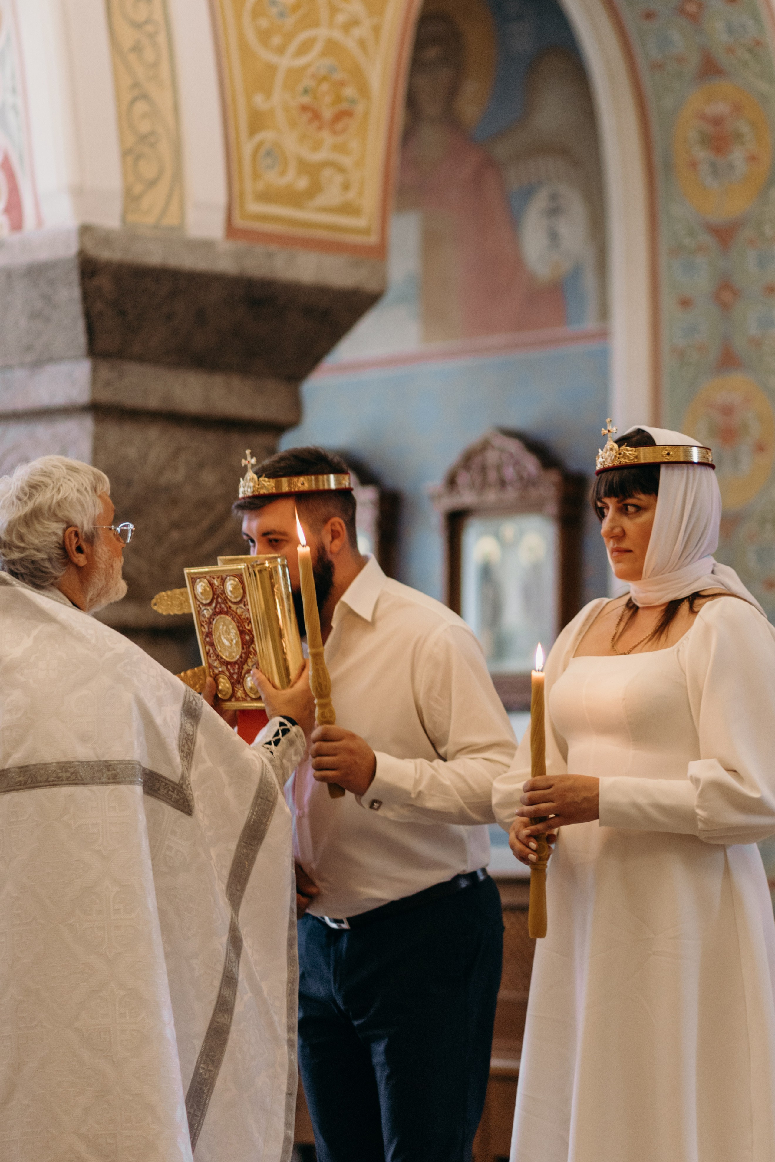 Венчание Храм-Иоанна Предтечи. Фотограф свадебный семейный в Красноярске Шукшина Наталья