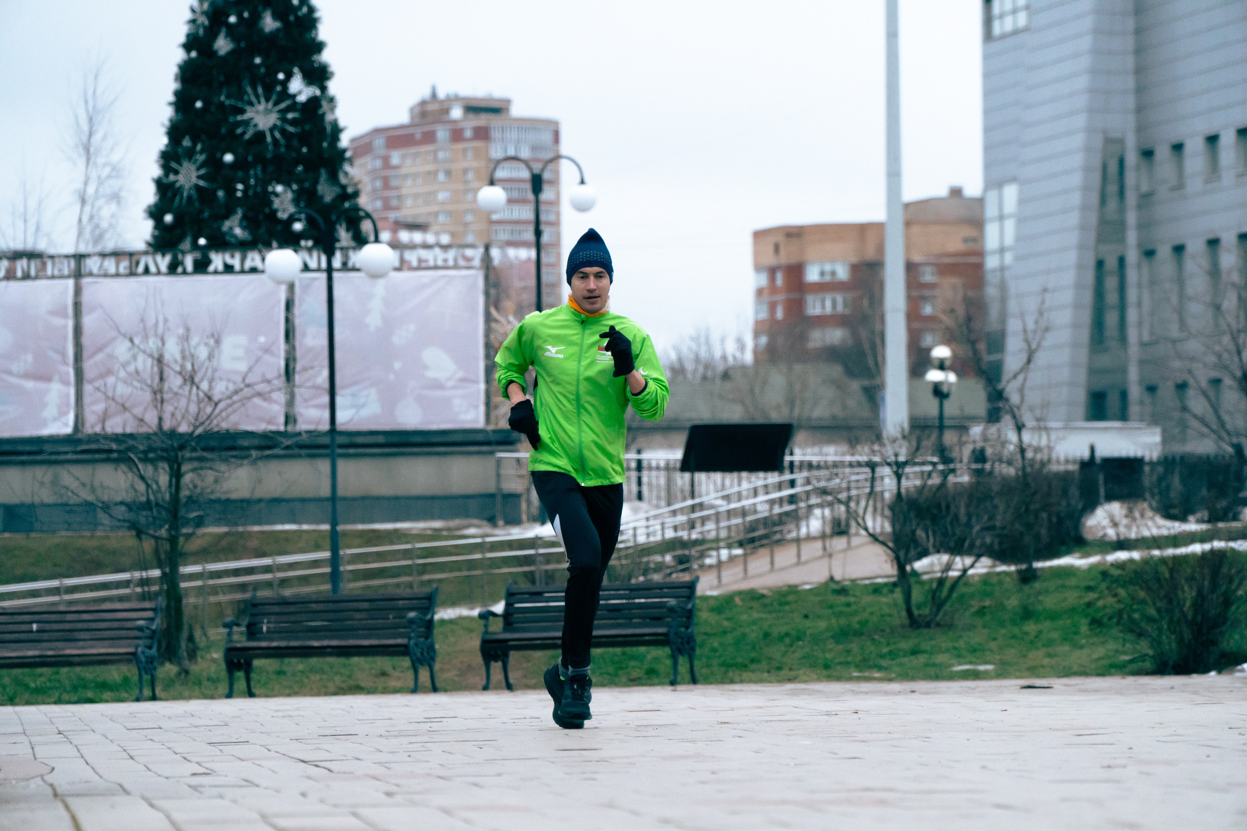 5 вёрст Наташинский 18 января 2025. Роман Капилюшов. Бег. Фото. Видео. г. Люберцы