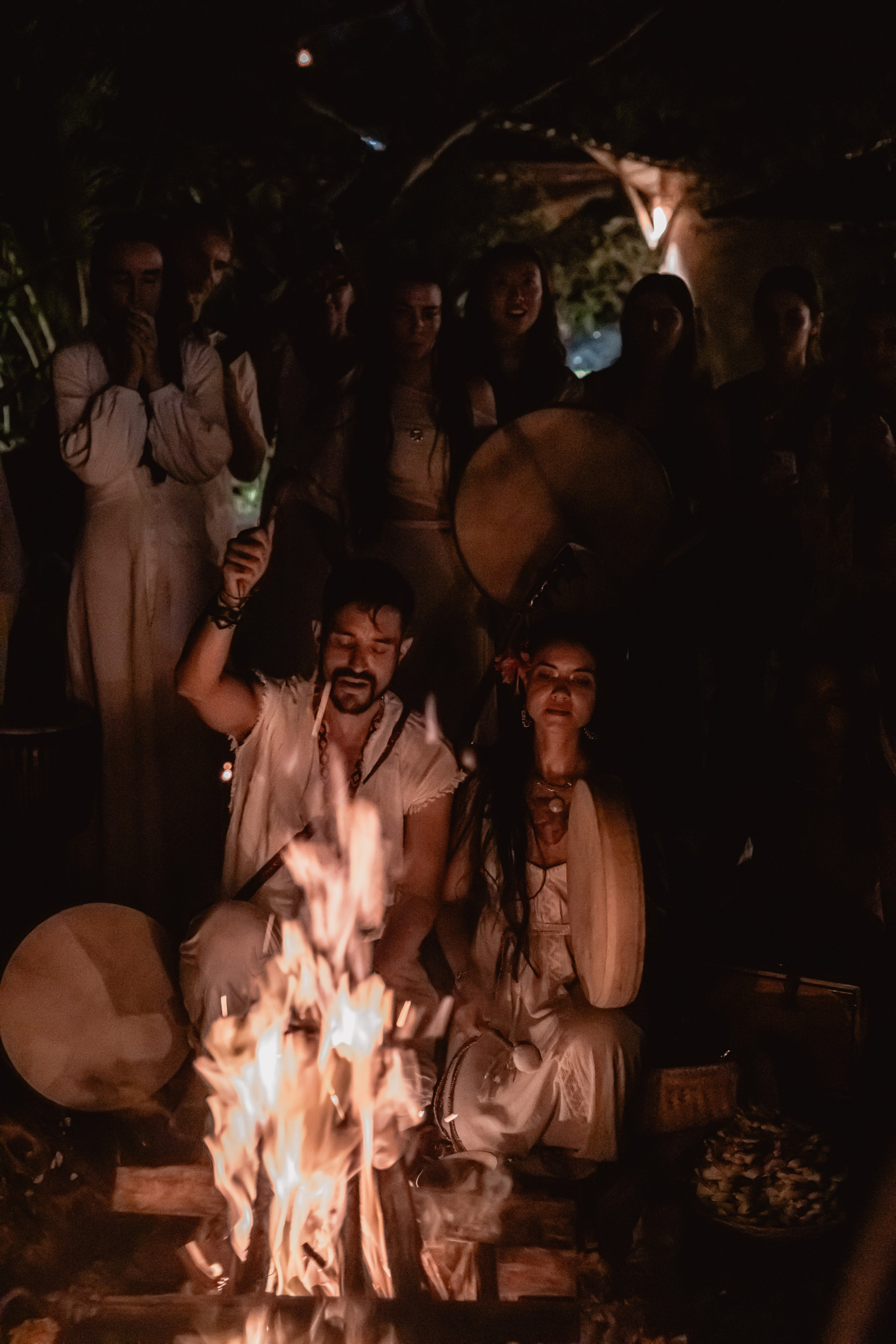 Cacao ceremony Full moon jan w Juan. Mariam Bagdasaryan