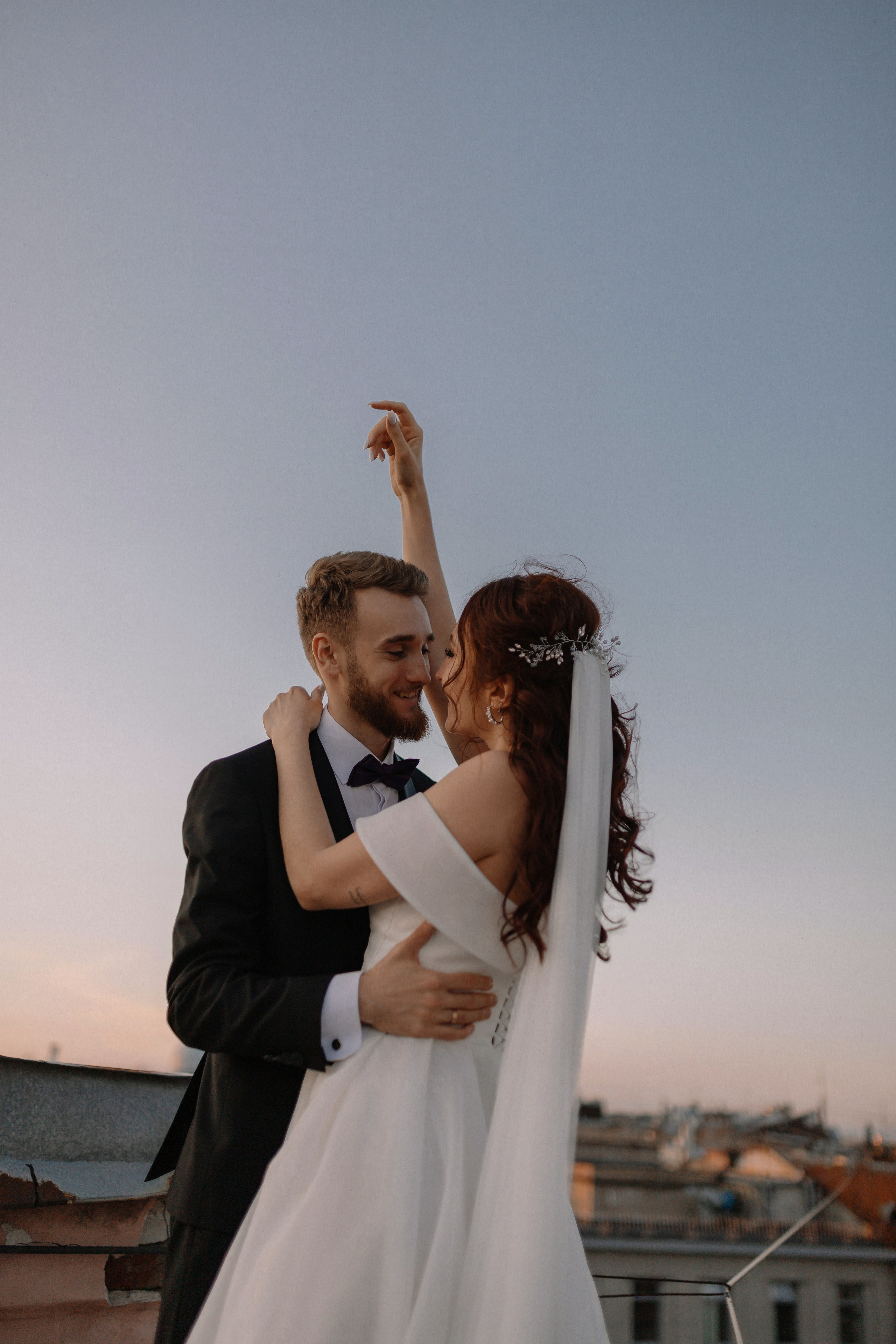 Крыша Петроградки. Николь — ваш любимый фотограф в Санкт-Петербурге