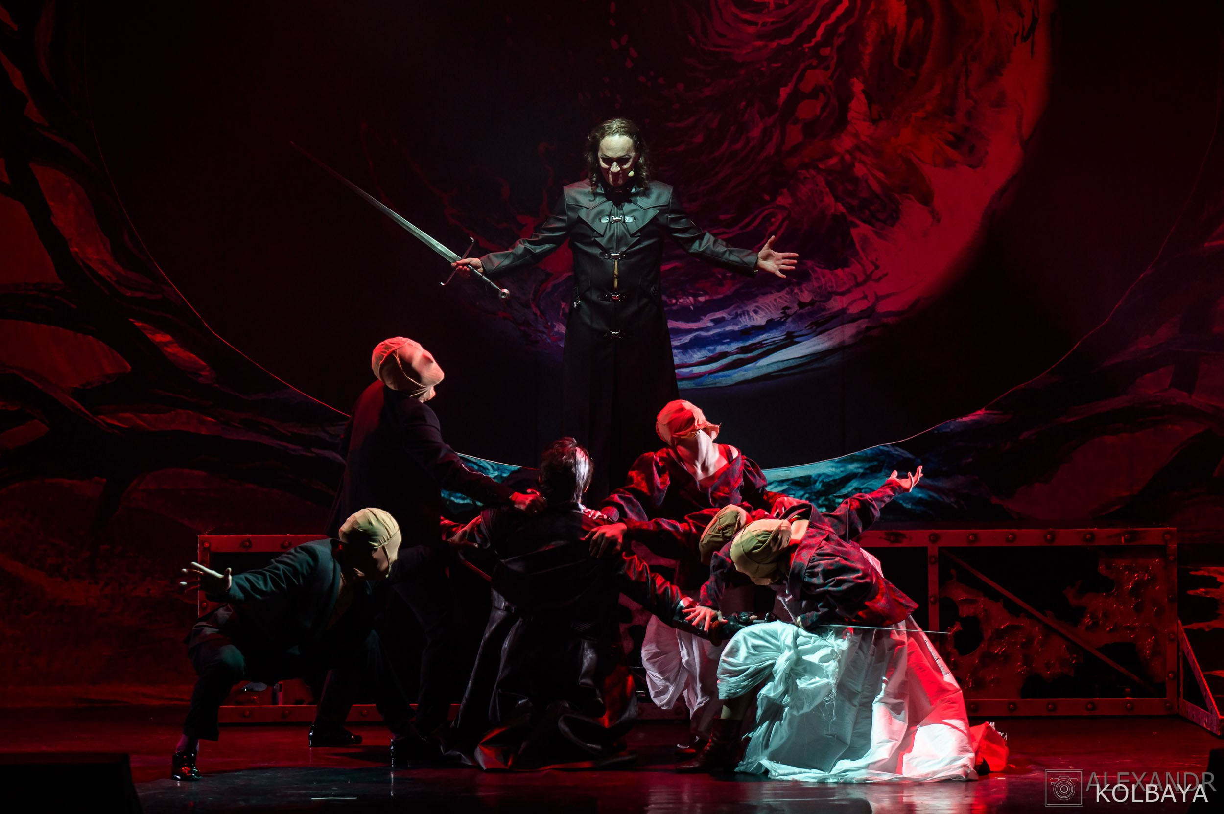 Мюзикл Дракула. Концертный и театральный репортажный фотограф в Москве Александр Колбая