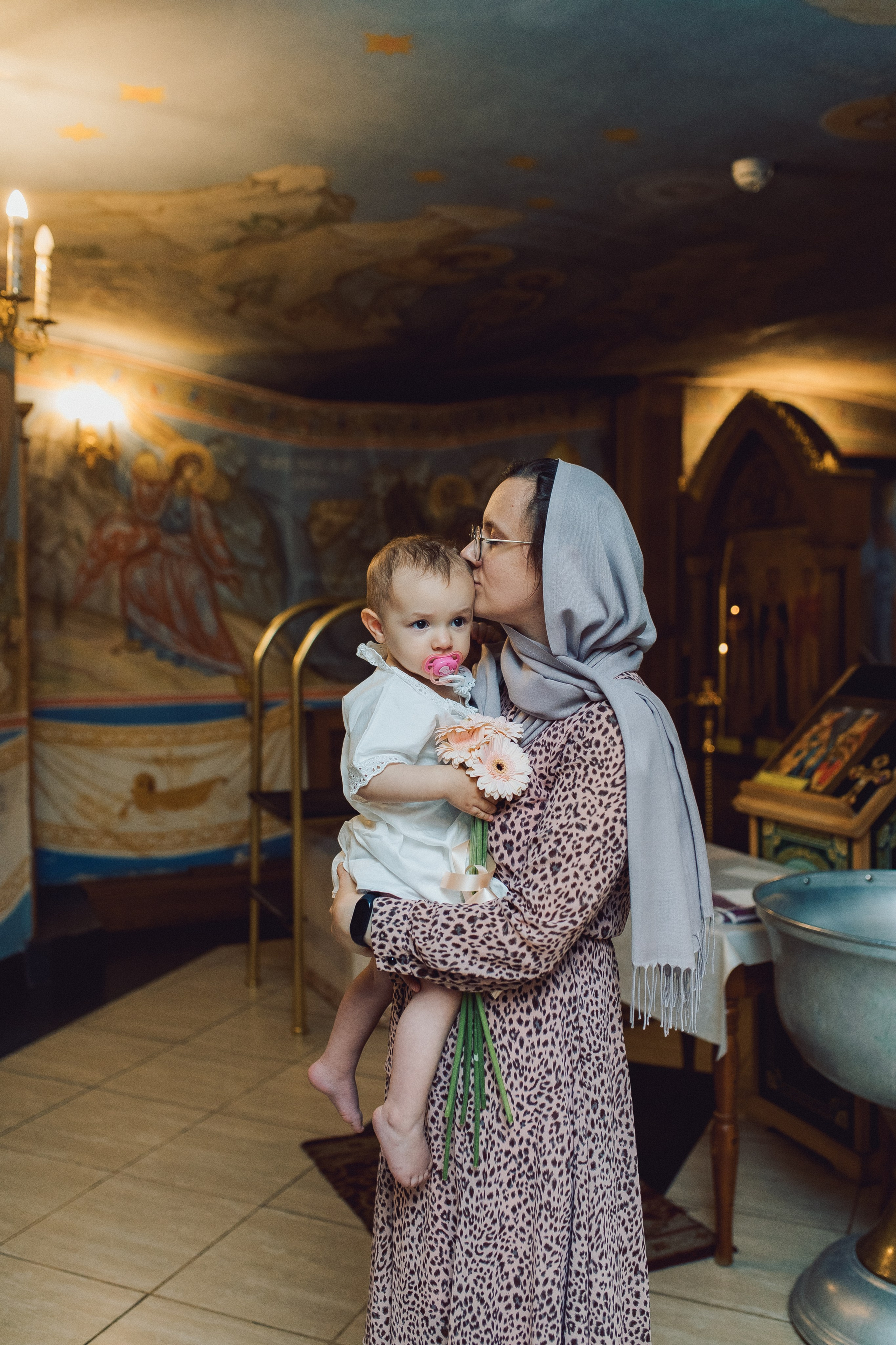 Крещение в Троицком соборе