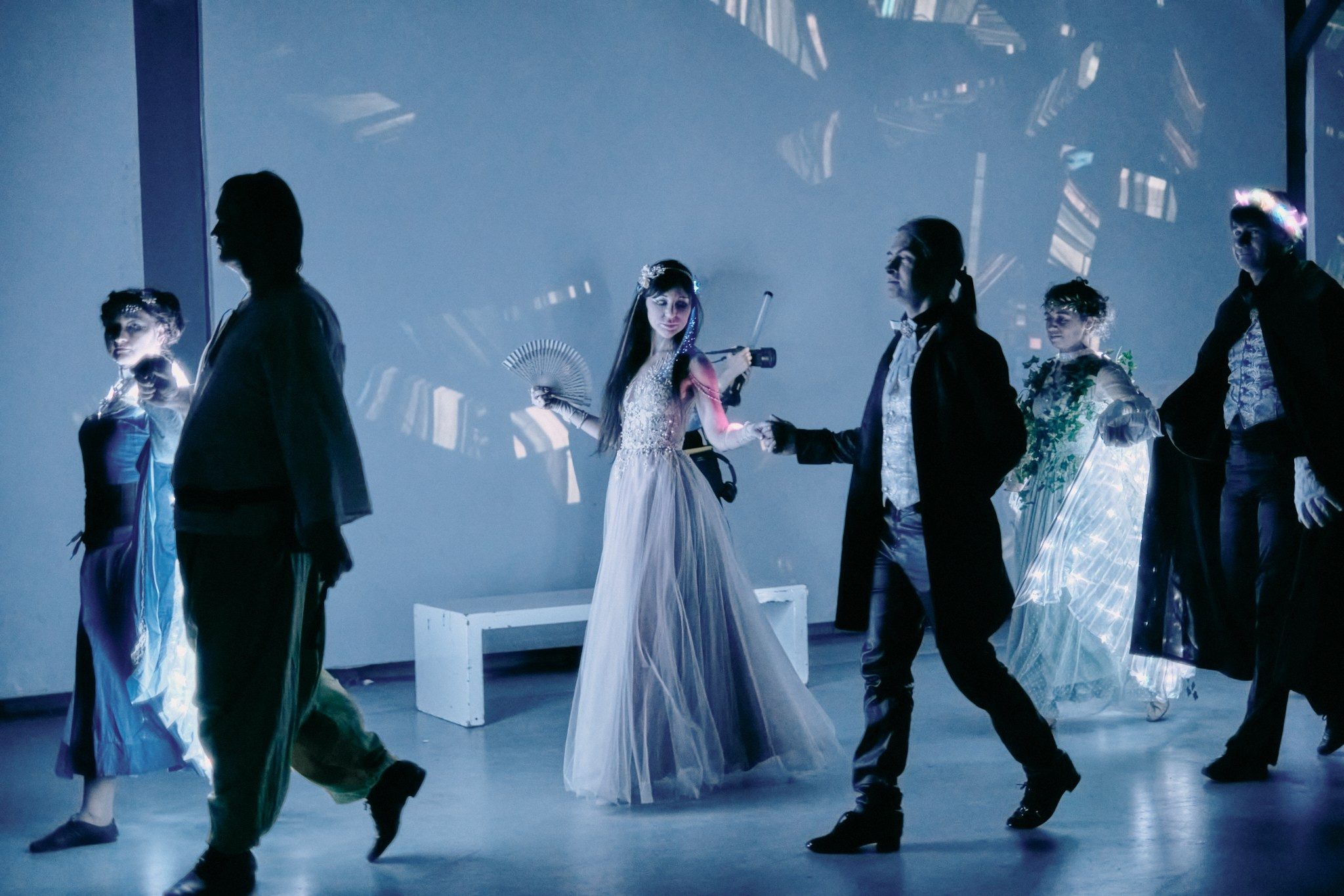 Ночь в холмах | Иммерсивный бал. Фотограф Аннё| Москва