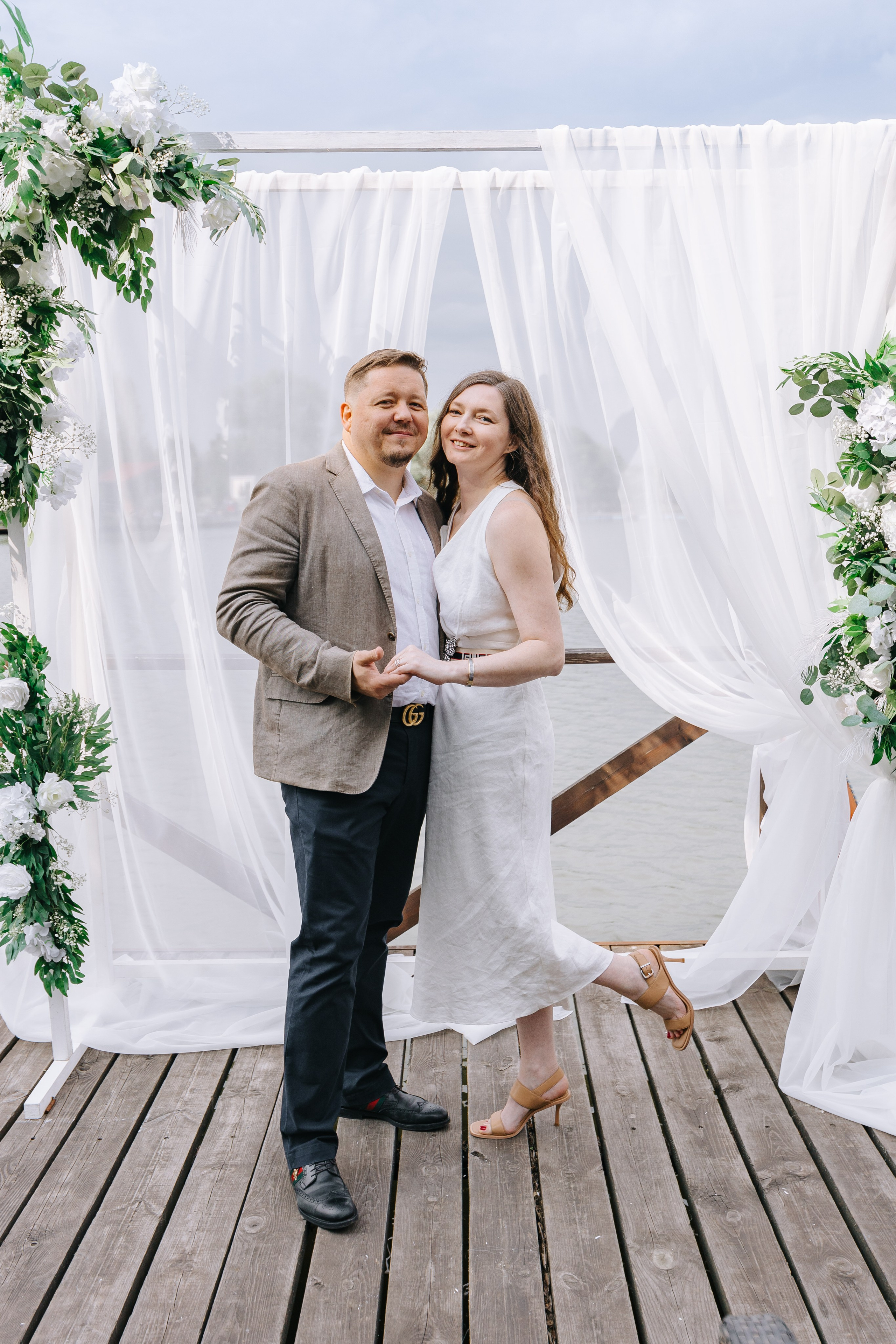 Белая арка. Александр Антонов. Профессиональный свадебный, репортажный фотограф в Москве, Подольске. Фото+Видео на любой праздник