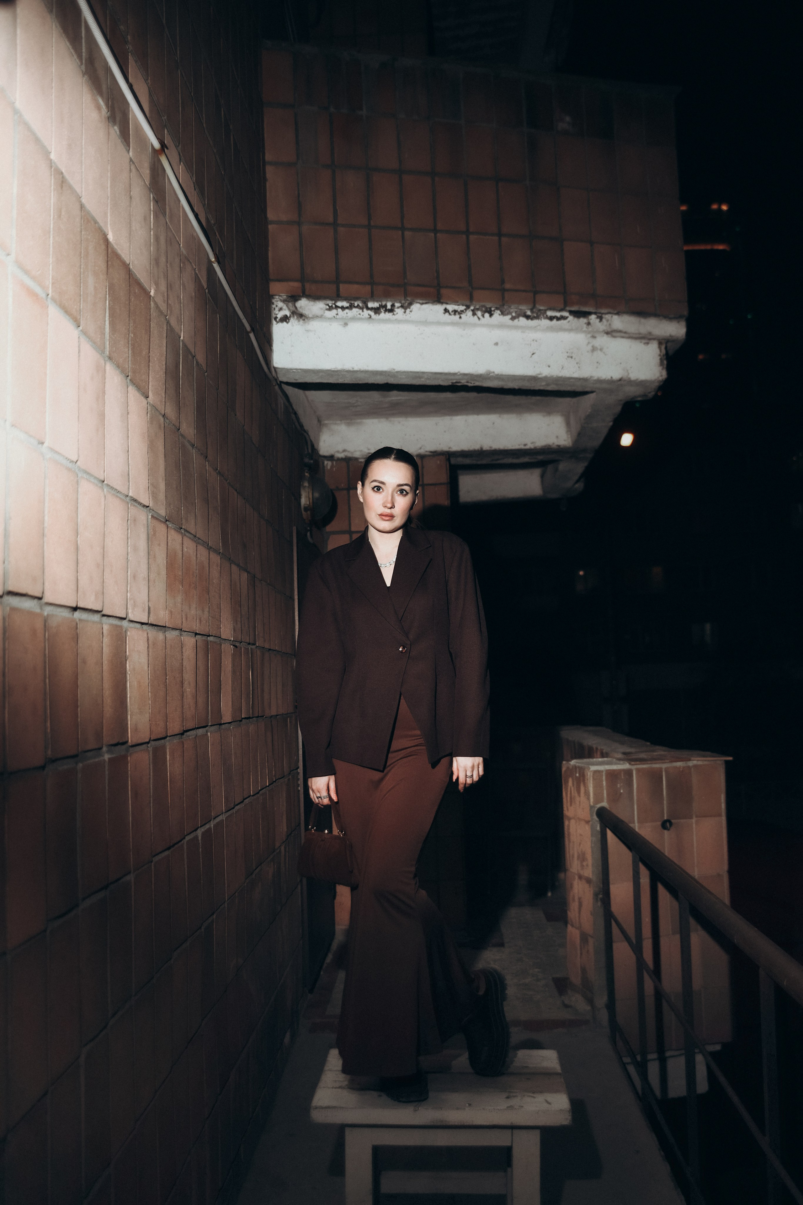 Ночная прогулки. Индивидуальный фотограф Новосибирск Настя