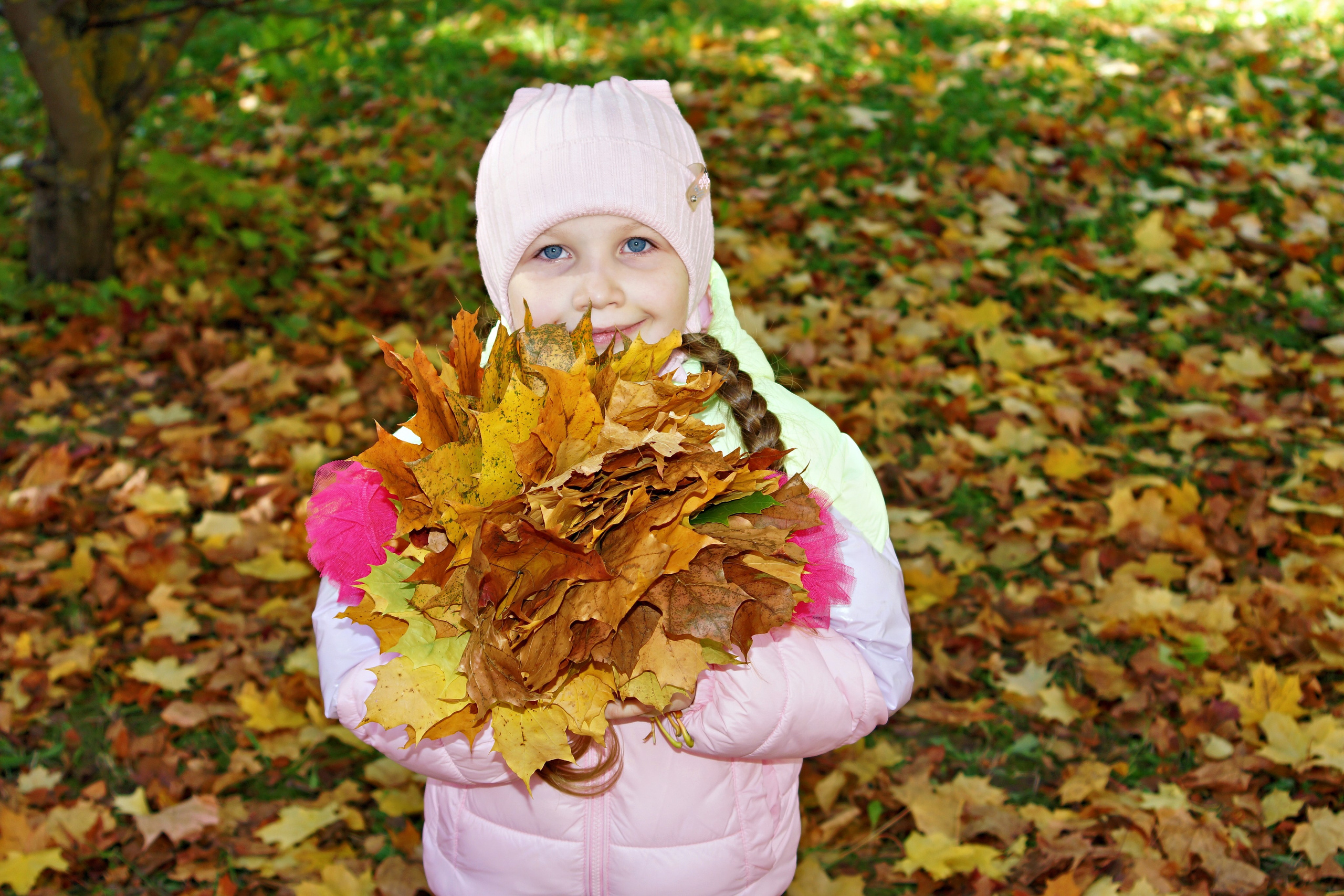 Осенняя фотосессия в детском саду г. Йошкар-Ола