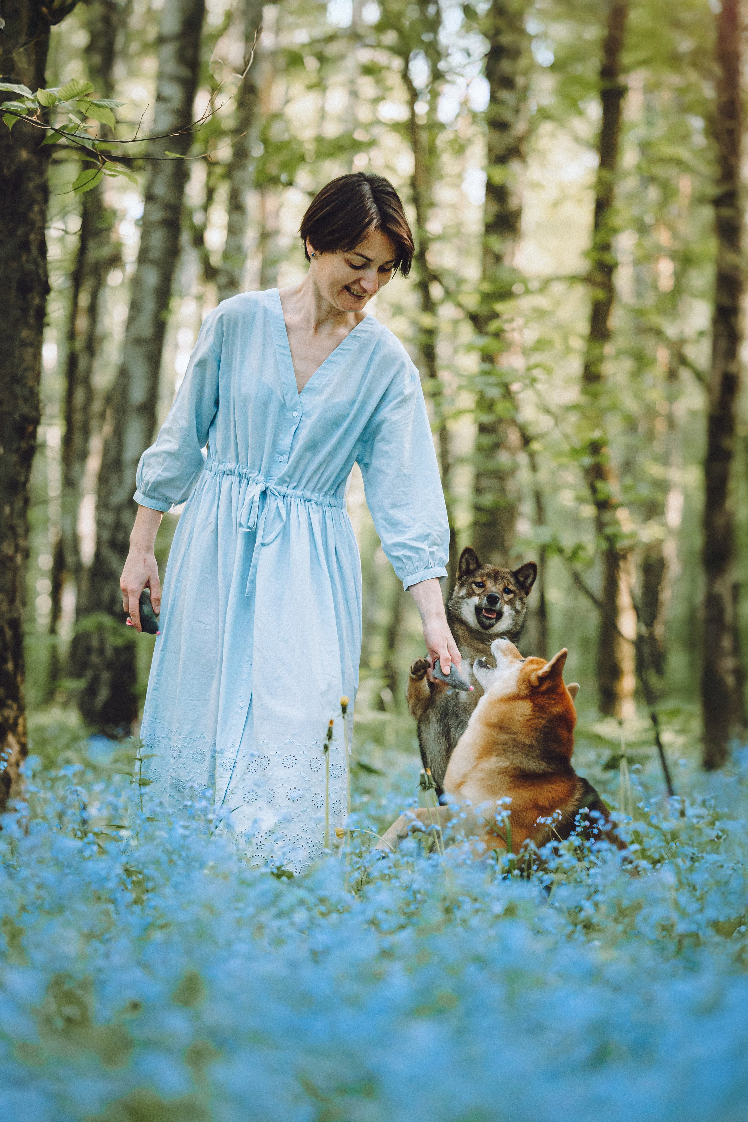 Шед, Цири, Чиби, Цера и их семья