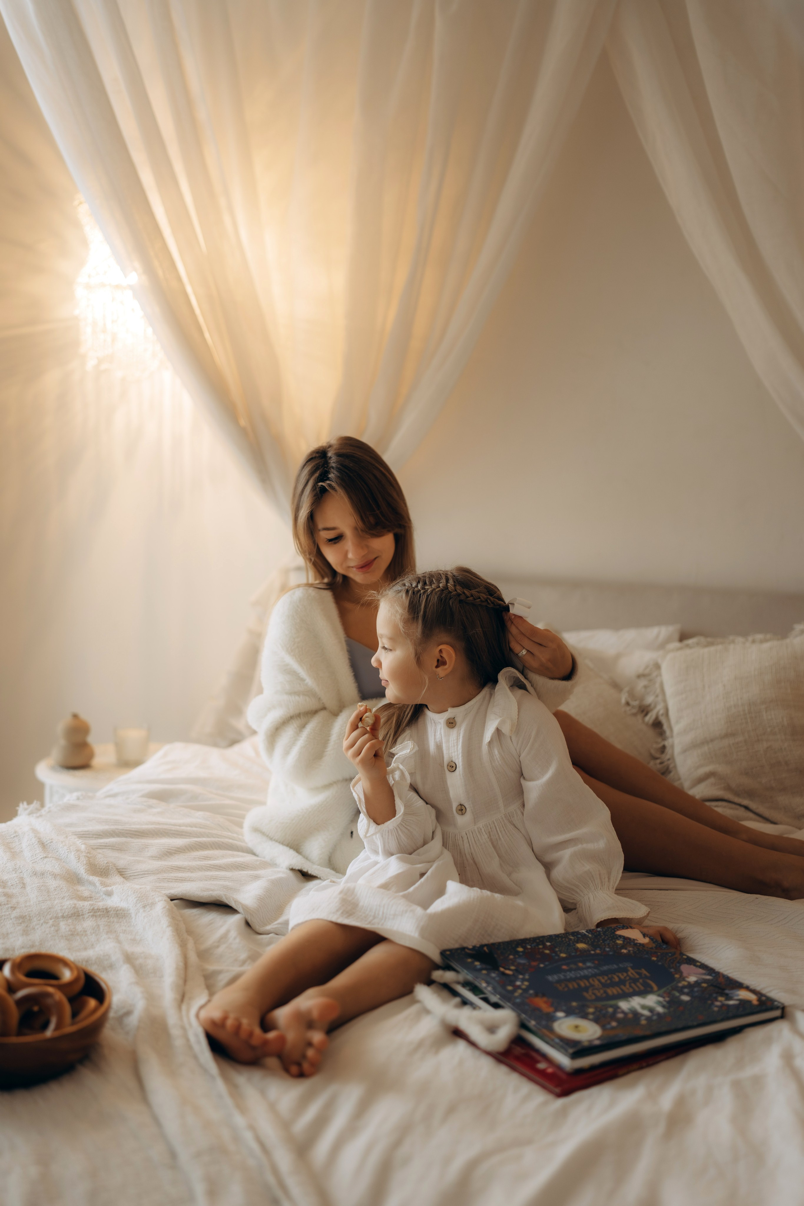 Новогодняя. Семейный фотограф Москва. Фотограф беременности и материнства Москва