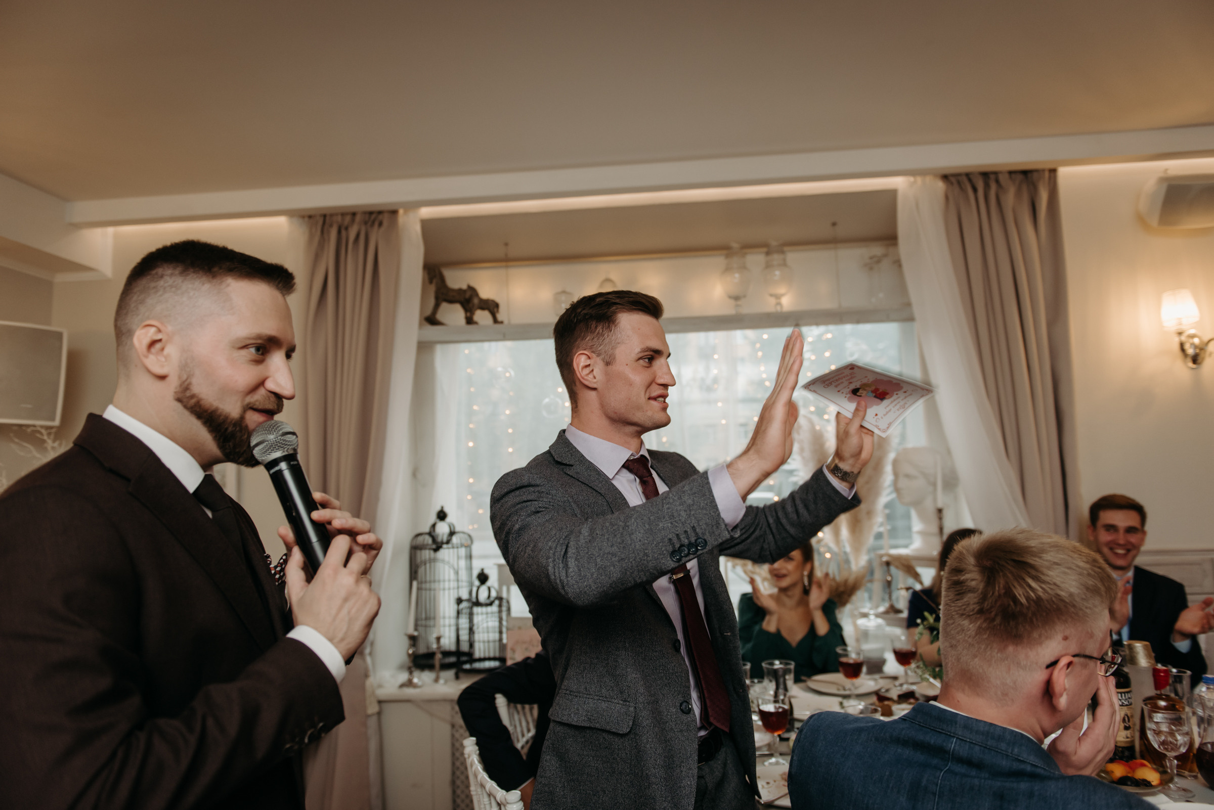 свадебный банкет в ресторане весенний