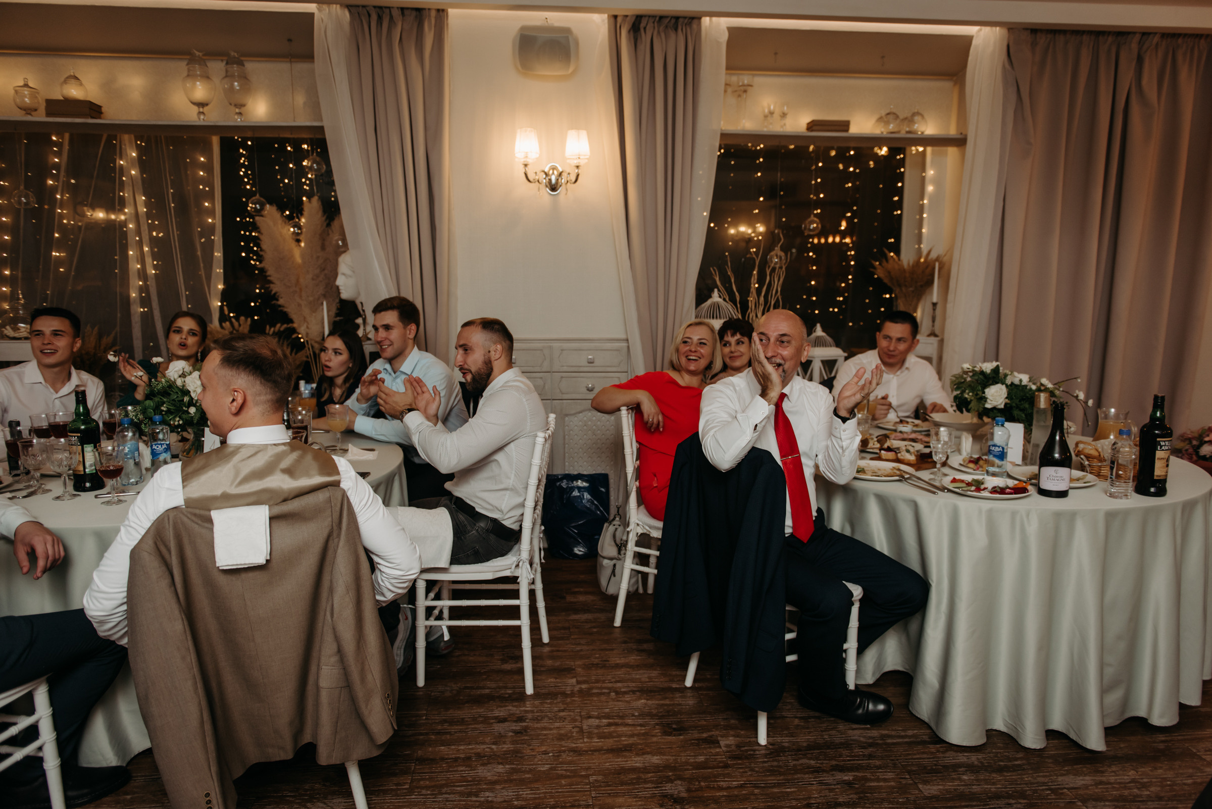 свадебный банкет в ресторане весенний