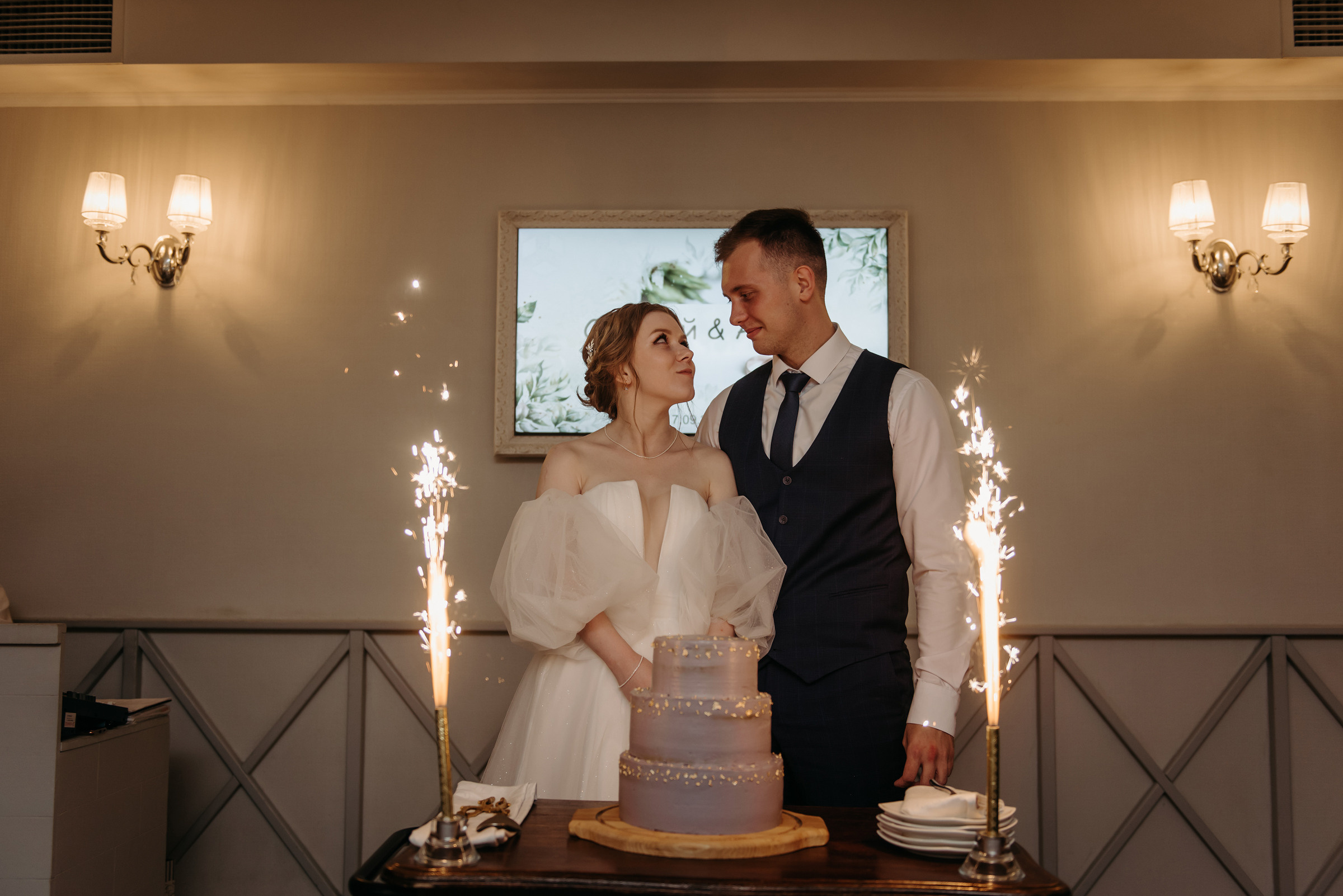 свадебный банкет в ресторане весенний