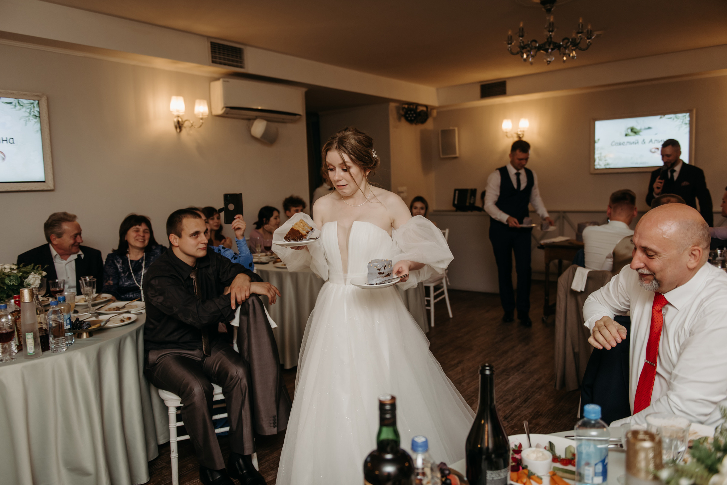 свадебный банкет в ресторане весенний