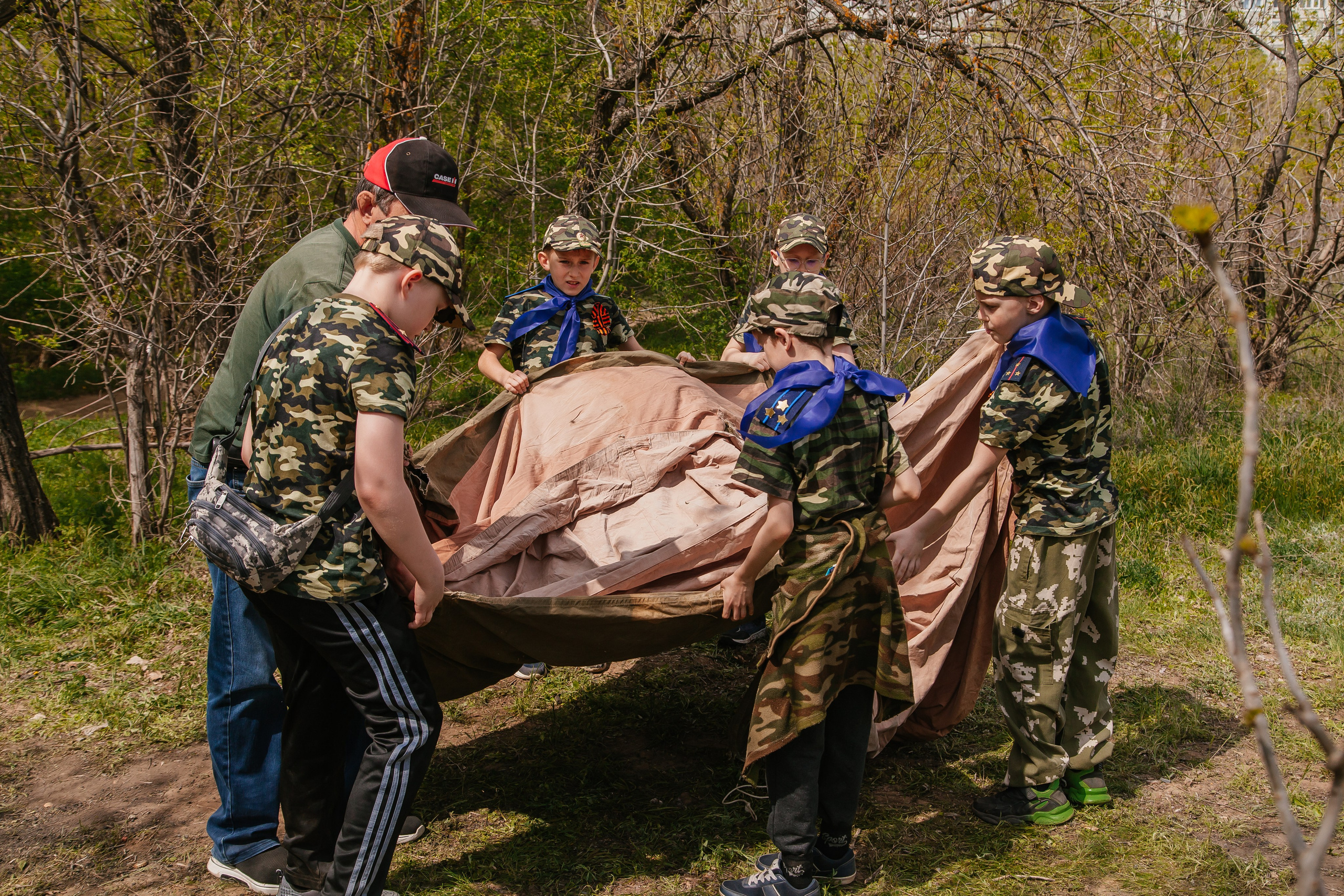 Игра «Зарница» в лицее 8 «Олимпия». Фотограф в Волгограде Норченко Светлана