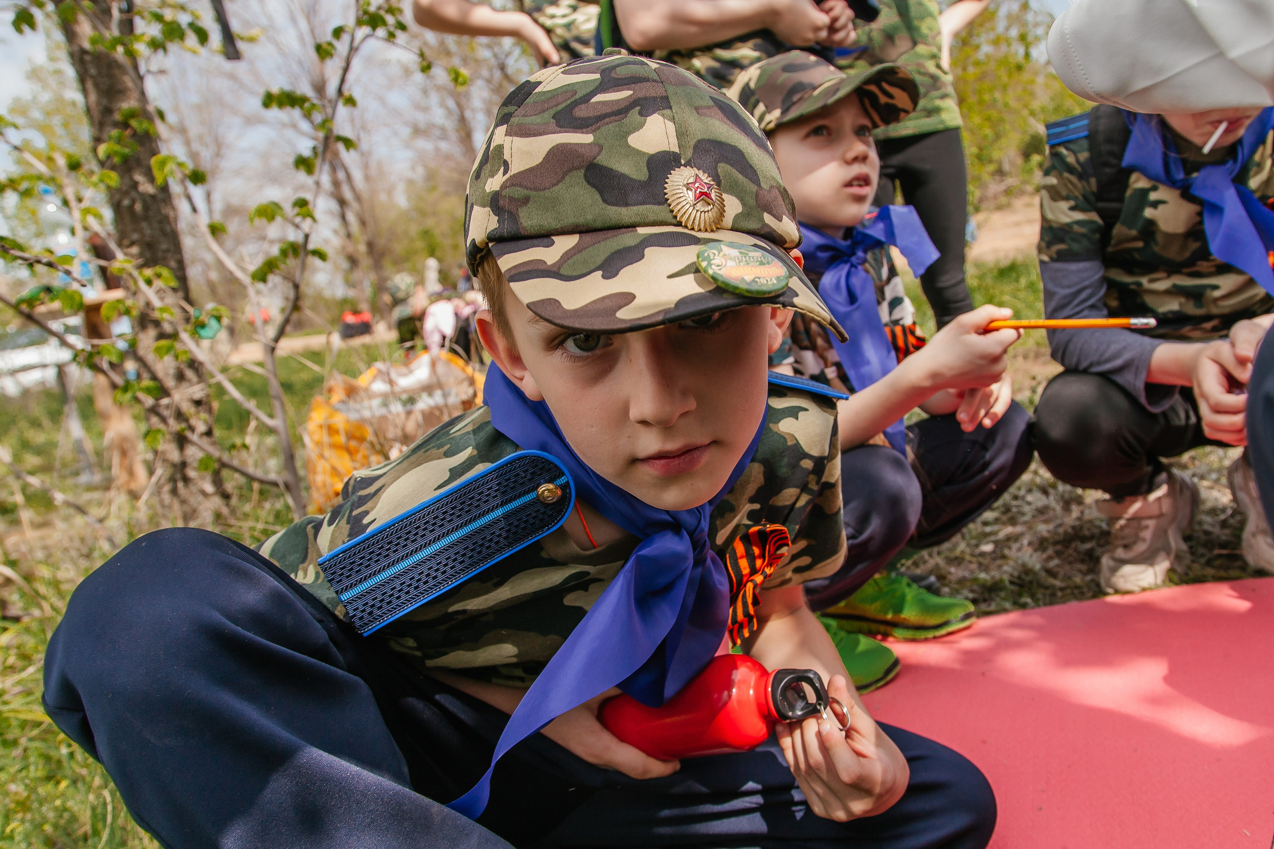 Игра «Зарница» в лицее 8 «Олимпия». Фотограф в Волгограде Норченко Светлана