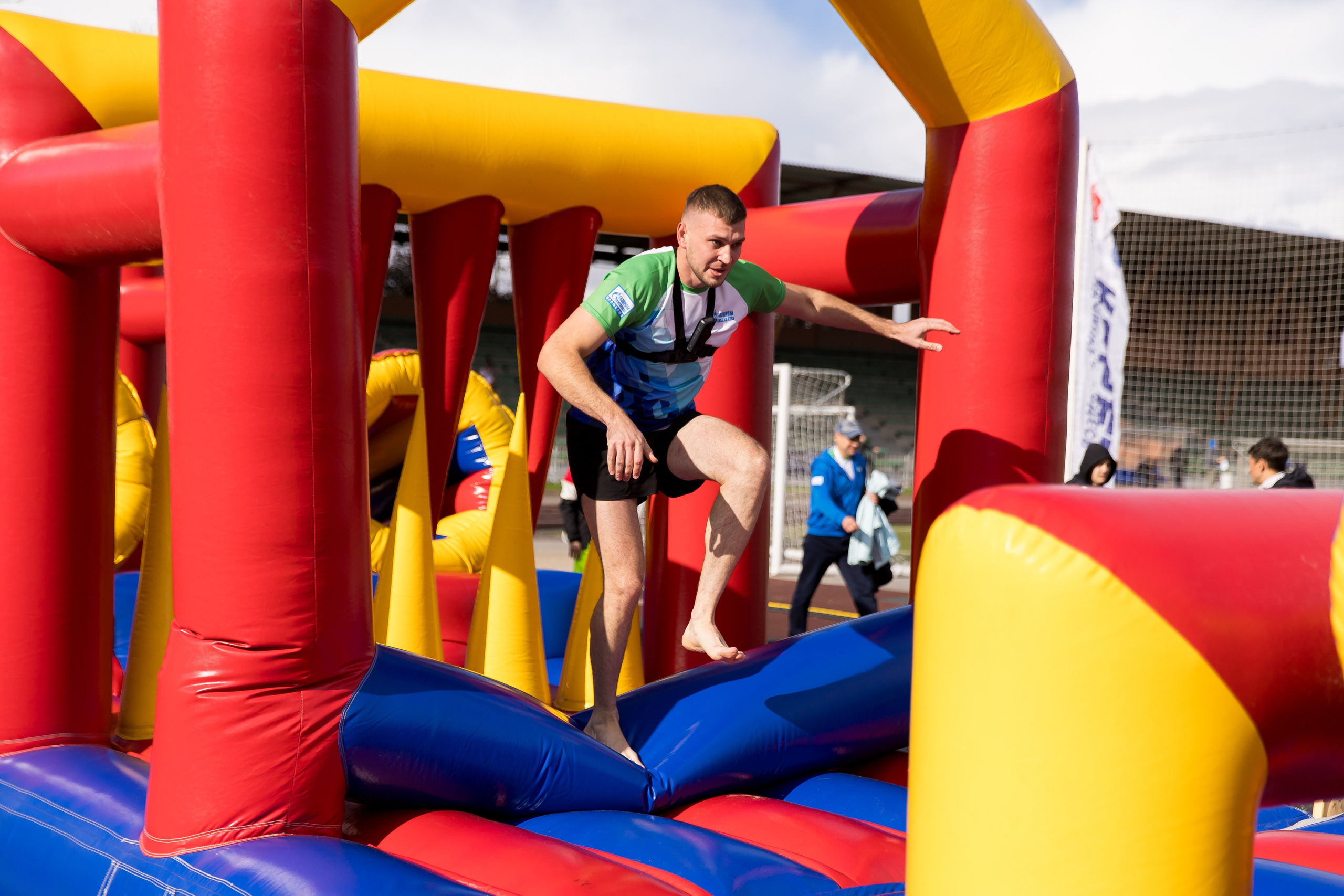 Двухдневная спартакиада «Газпром Газнадзор». Снимаю съемки