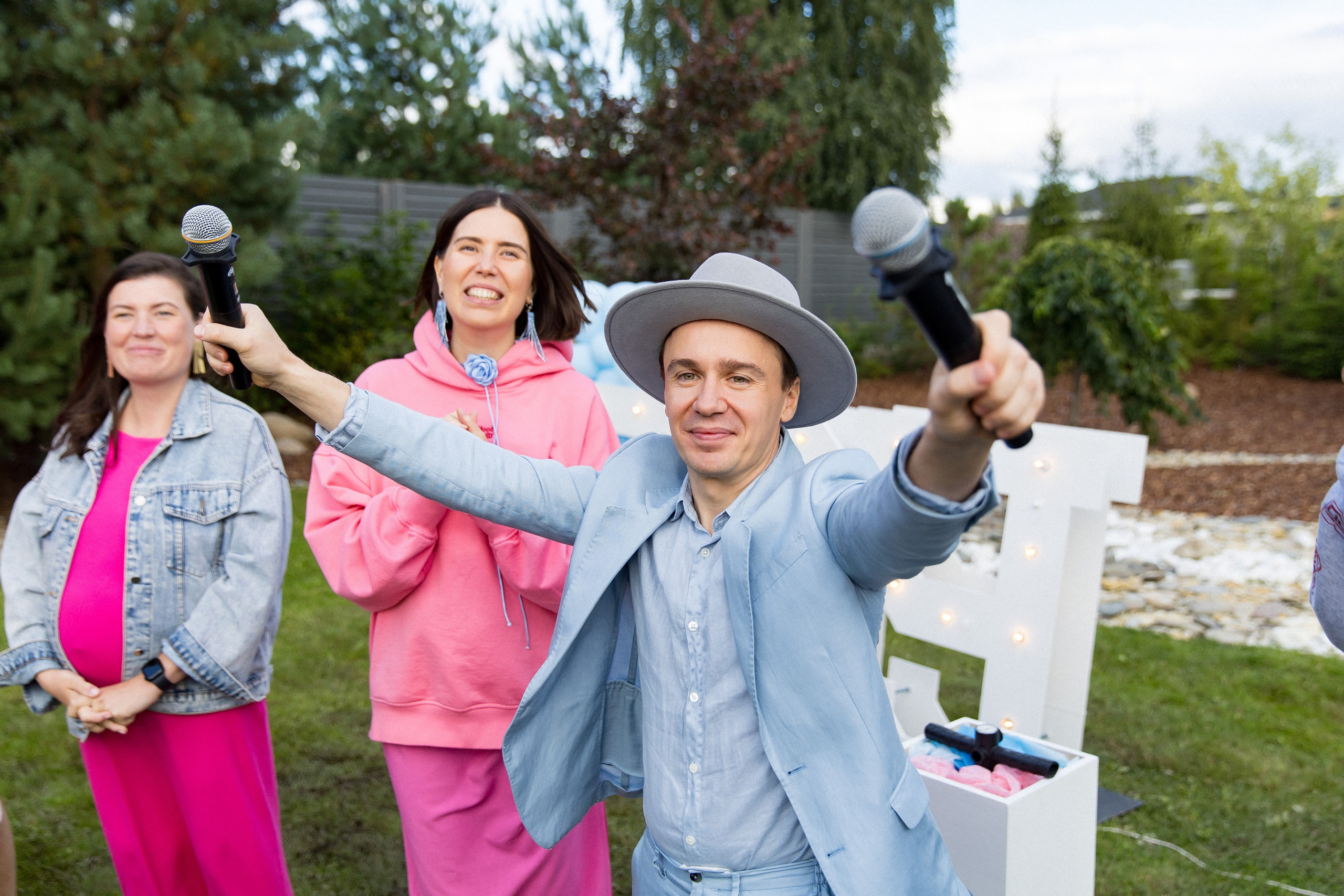 Гендер пати. Снимаю съемки