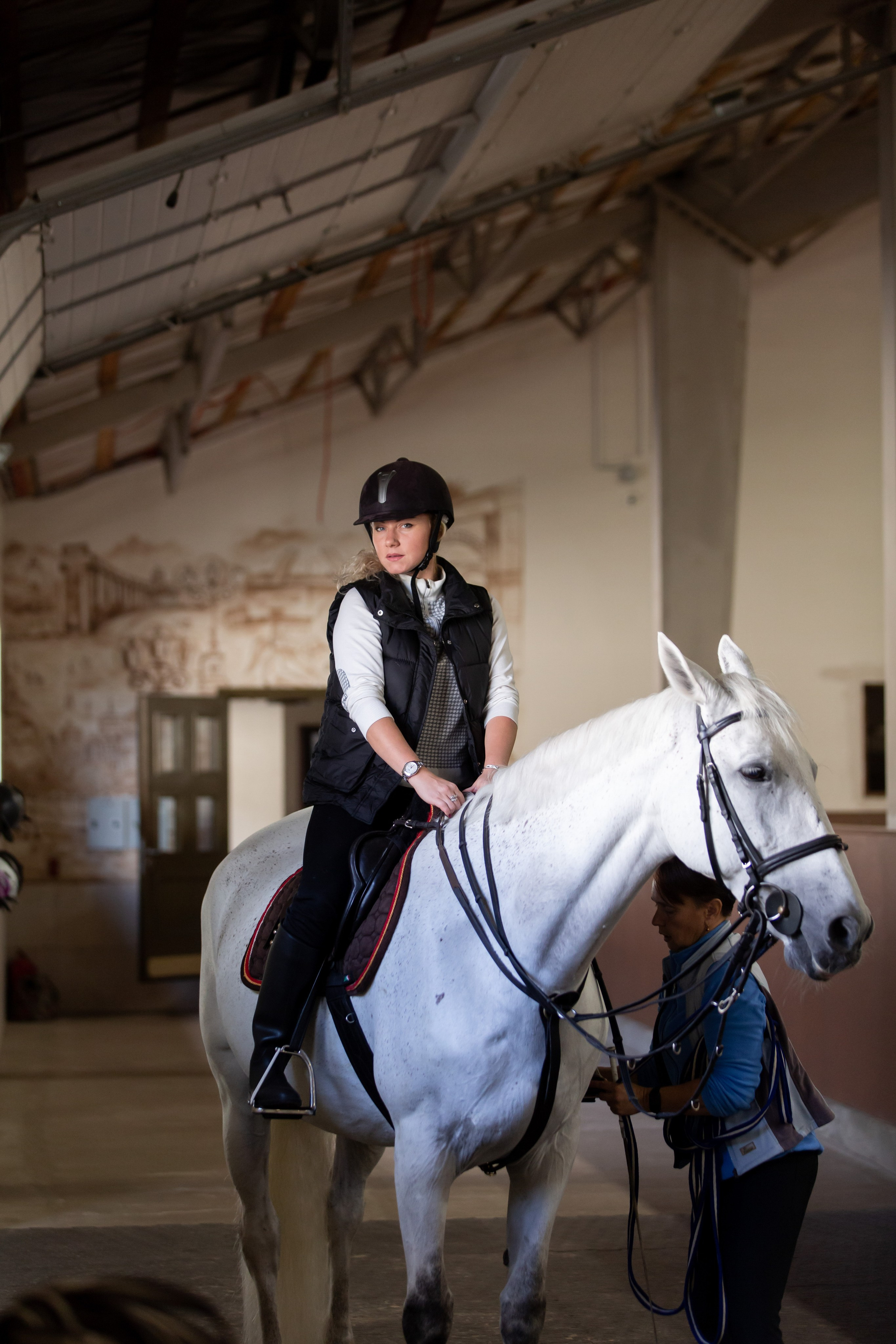 Конюшня. Снимаю съемки