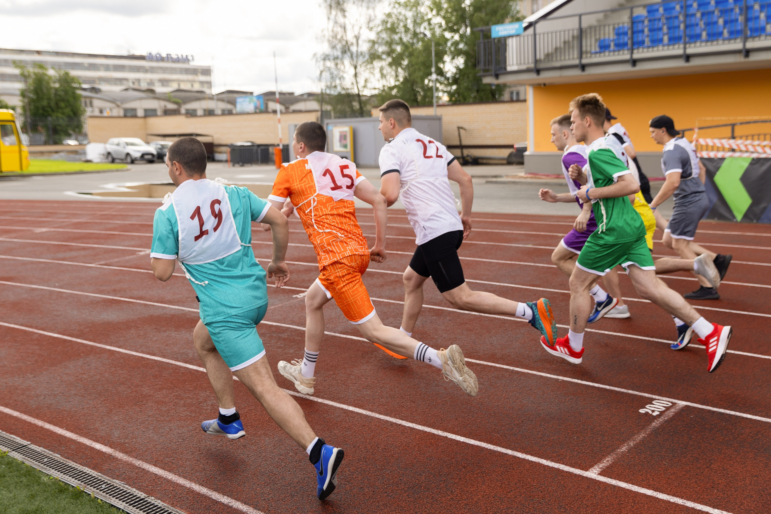 Летняя спартакиада «Росссети». Снимаю съемки