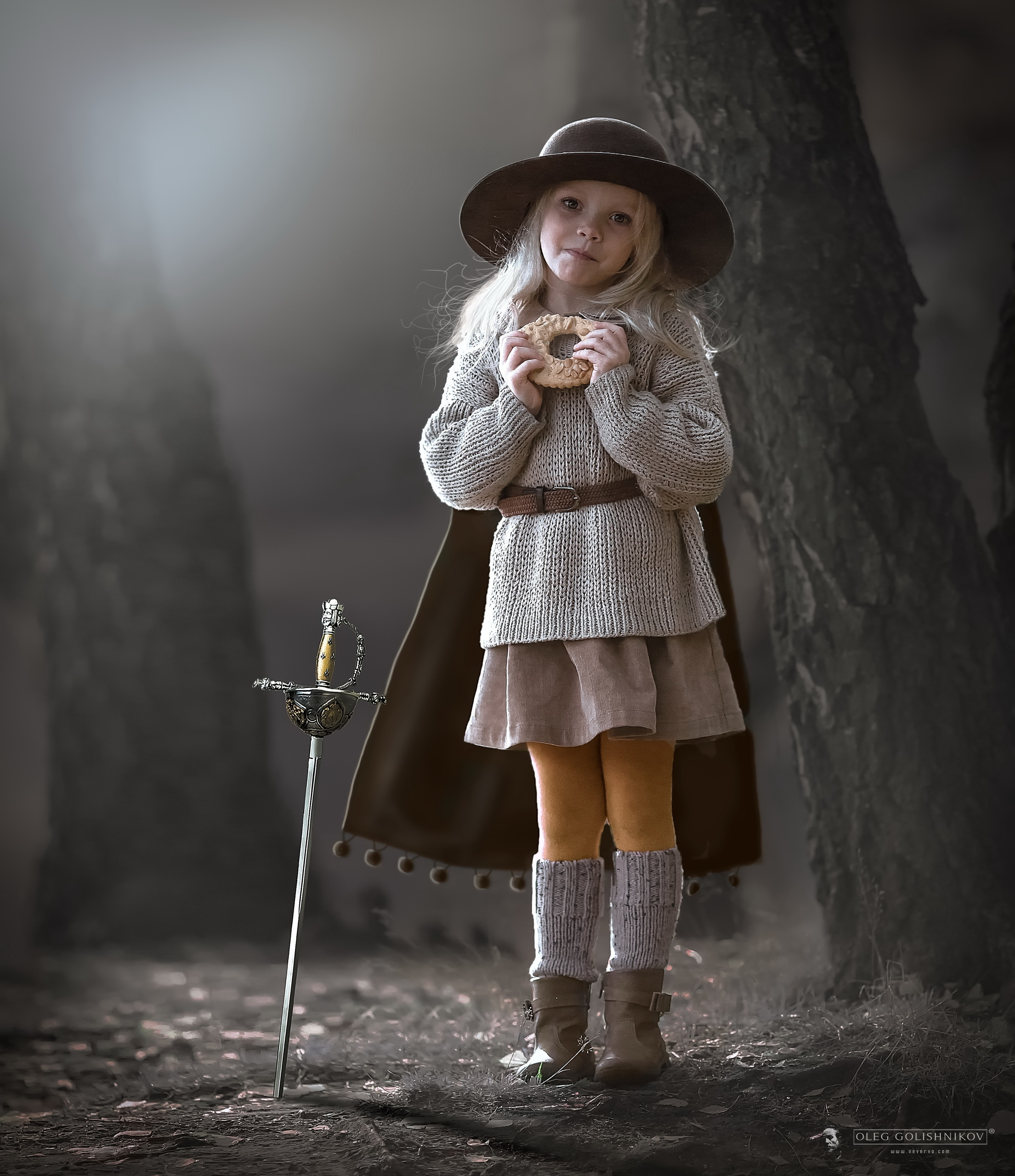 Portrait photography in Moscow. Photographer Oleg Golishnikov