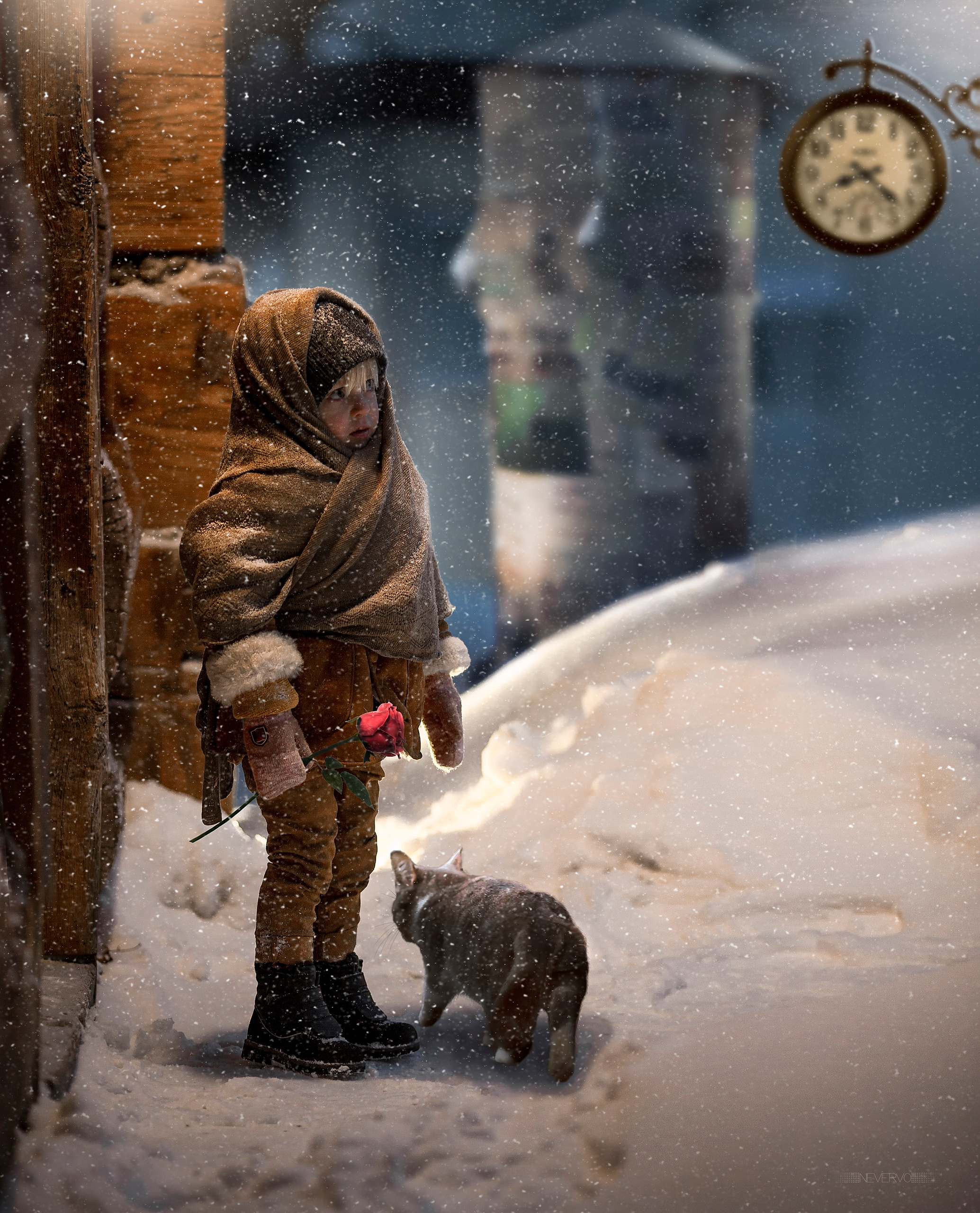 Portrait photography in Moscow. Photographer Oleg Golishnikov