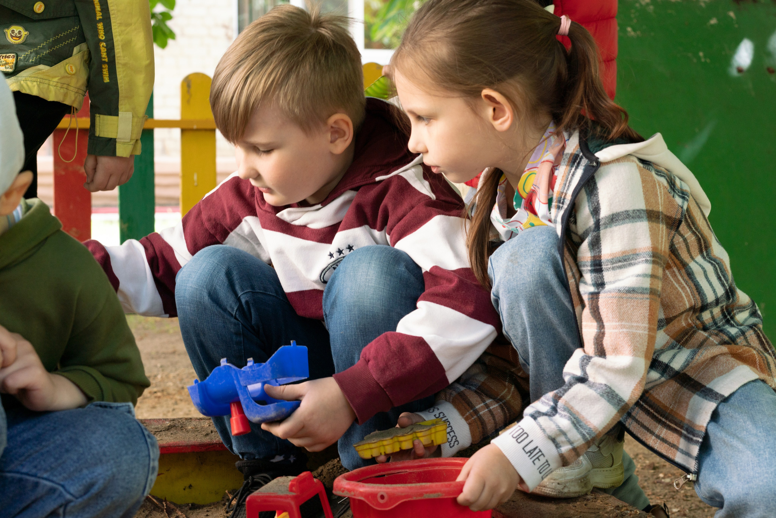 Детский сад, прогулка. Фотограф Шунова Саша