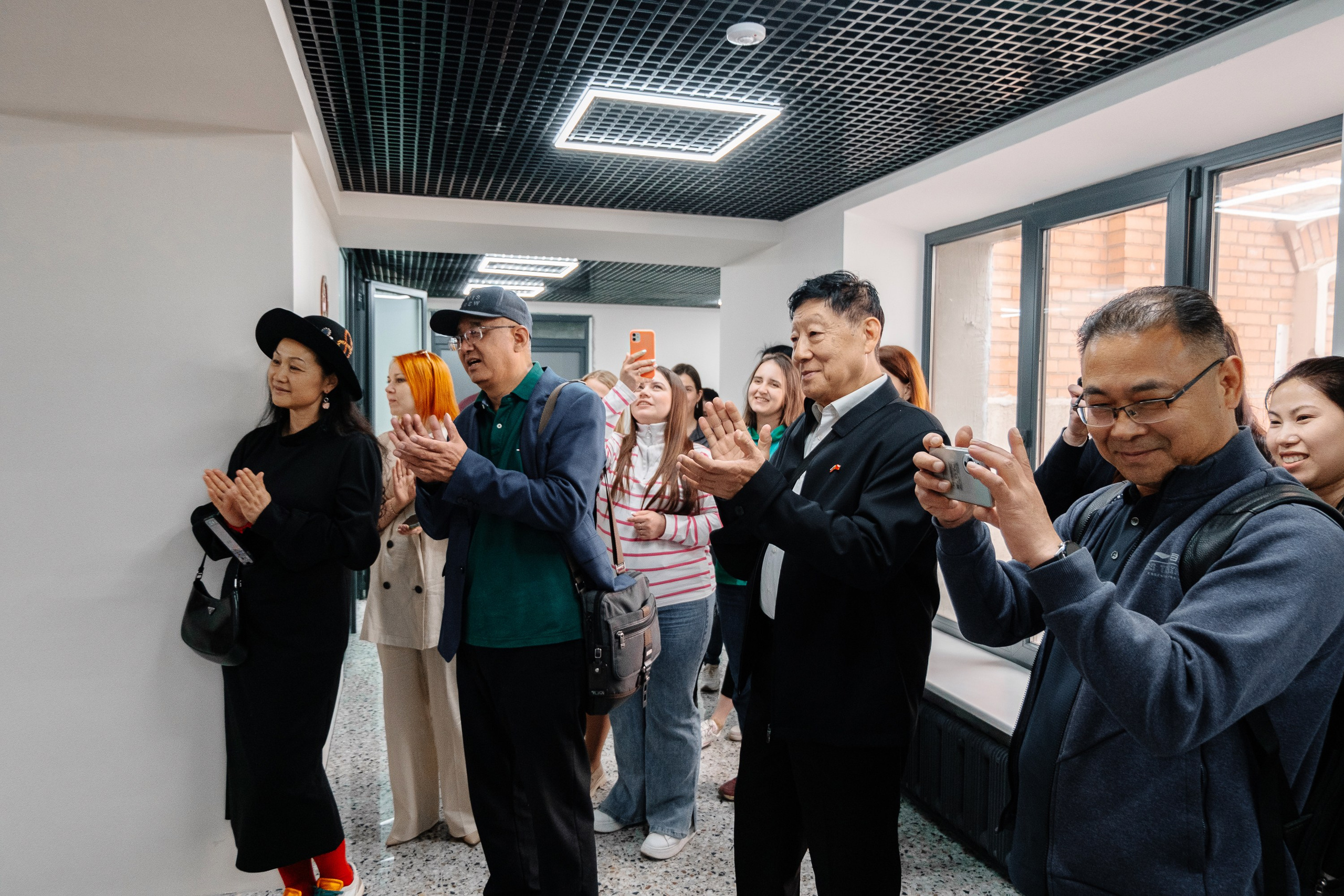 Делегация Китая в Ивановской текстильной компании