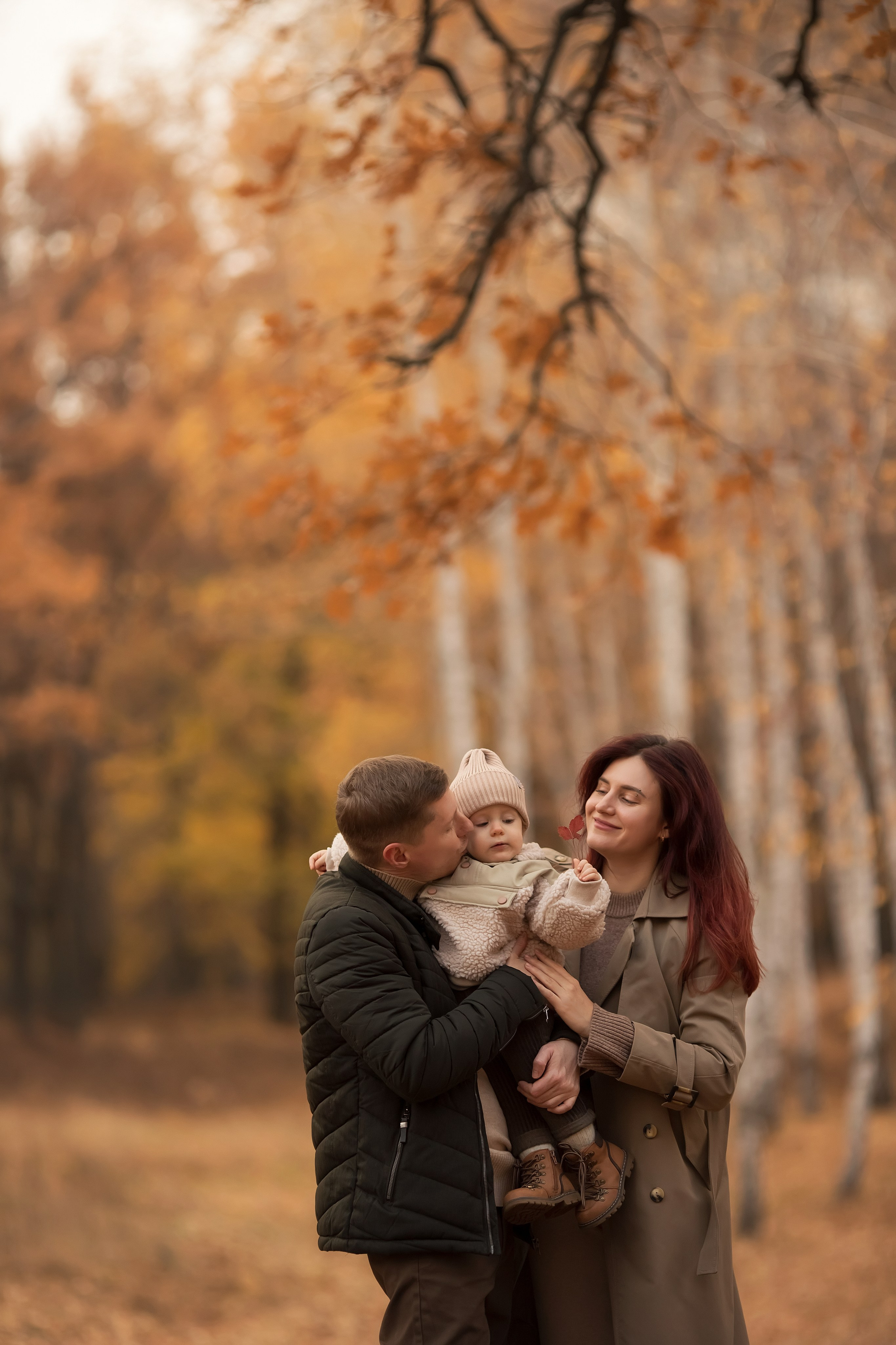 Осень в лесу. Семейный и детский фотограф в Саратове Полина Коткина
