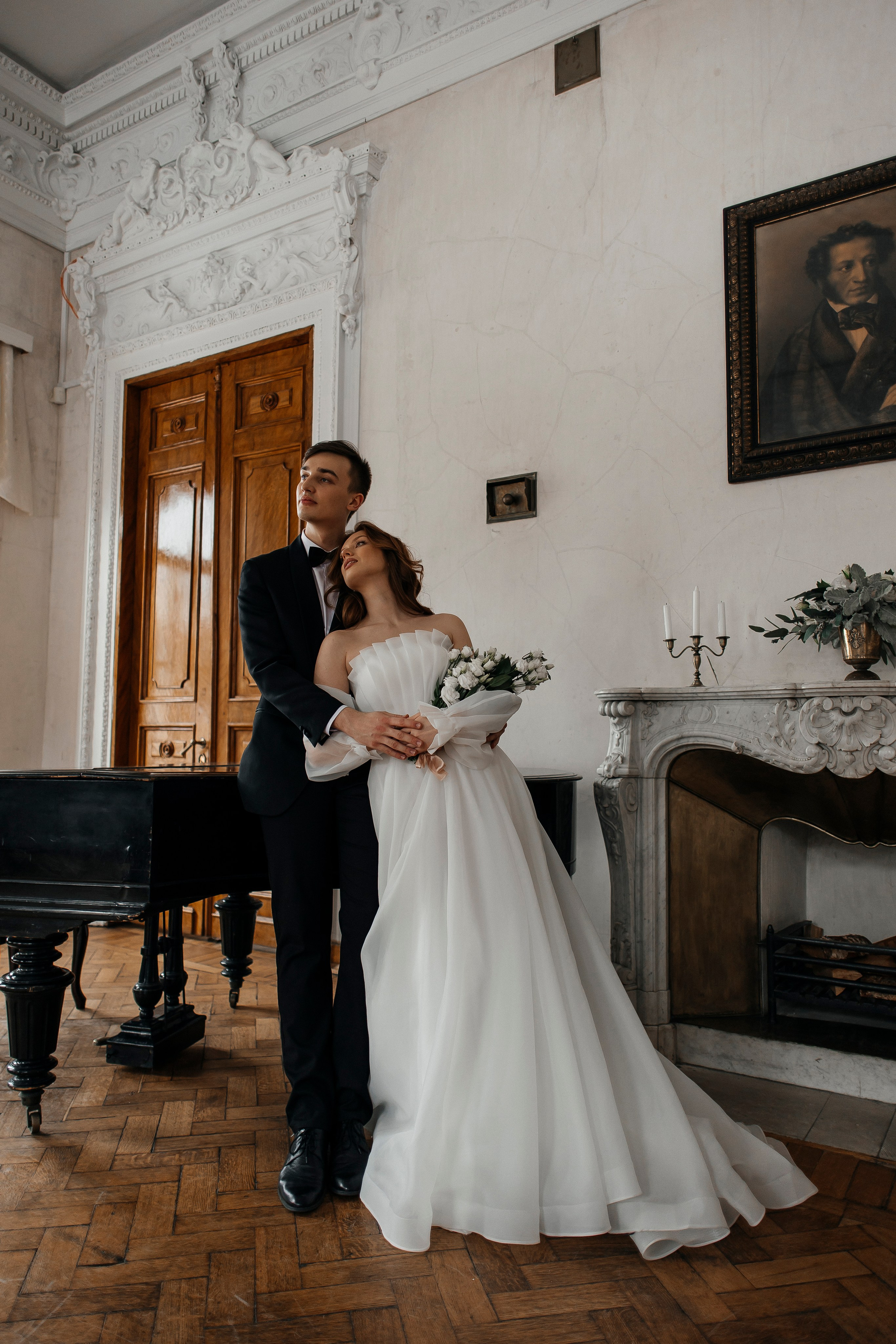 Мария и Александр (съемка в библиотеке). Фотограф в Москве Екатерина Потапова