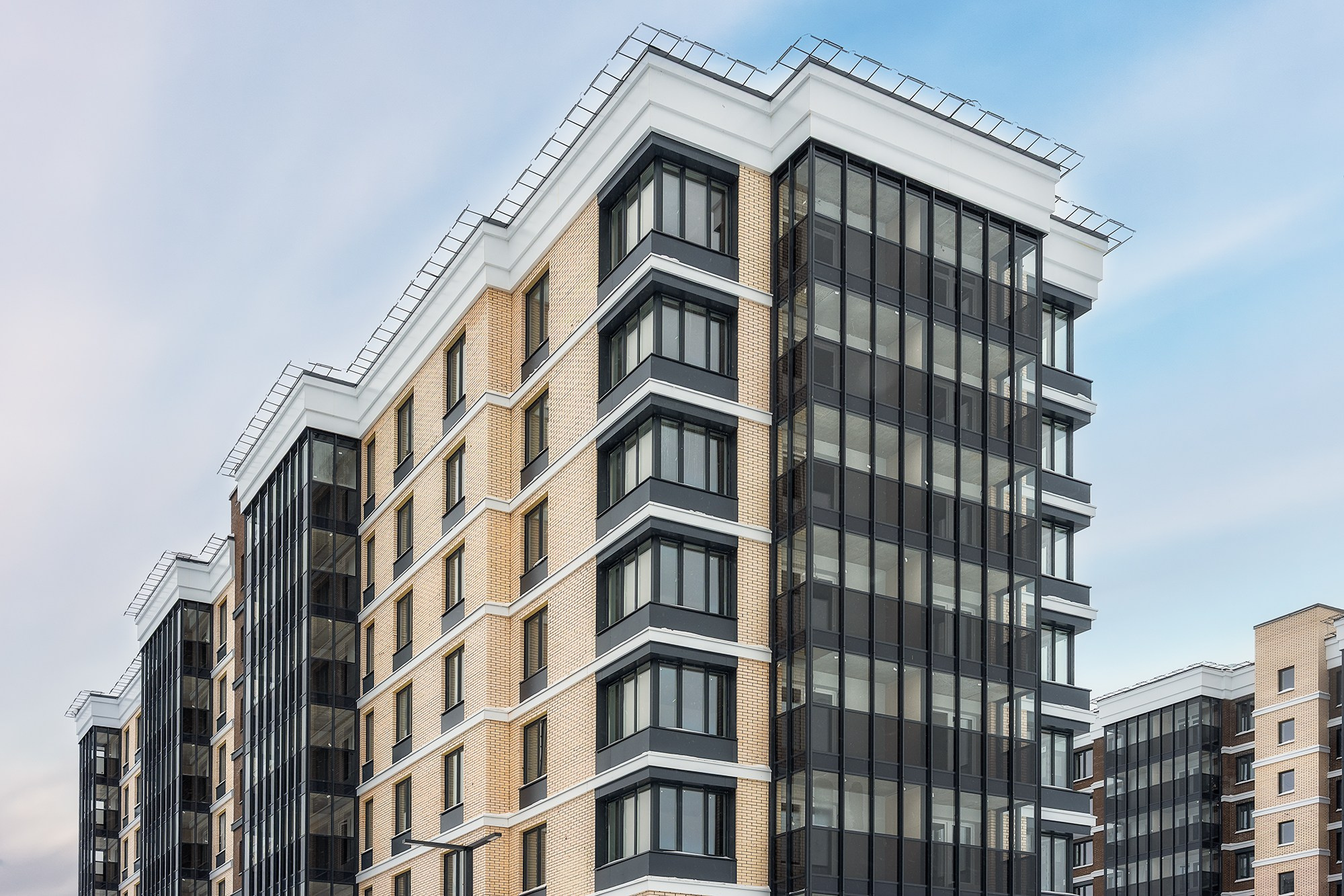 Фотосъемка жилого комплекса АКВИЛONLINE, г. Северодвинск, Беломорский проспект , фотограф Александр Ермолин Архангельск