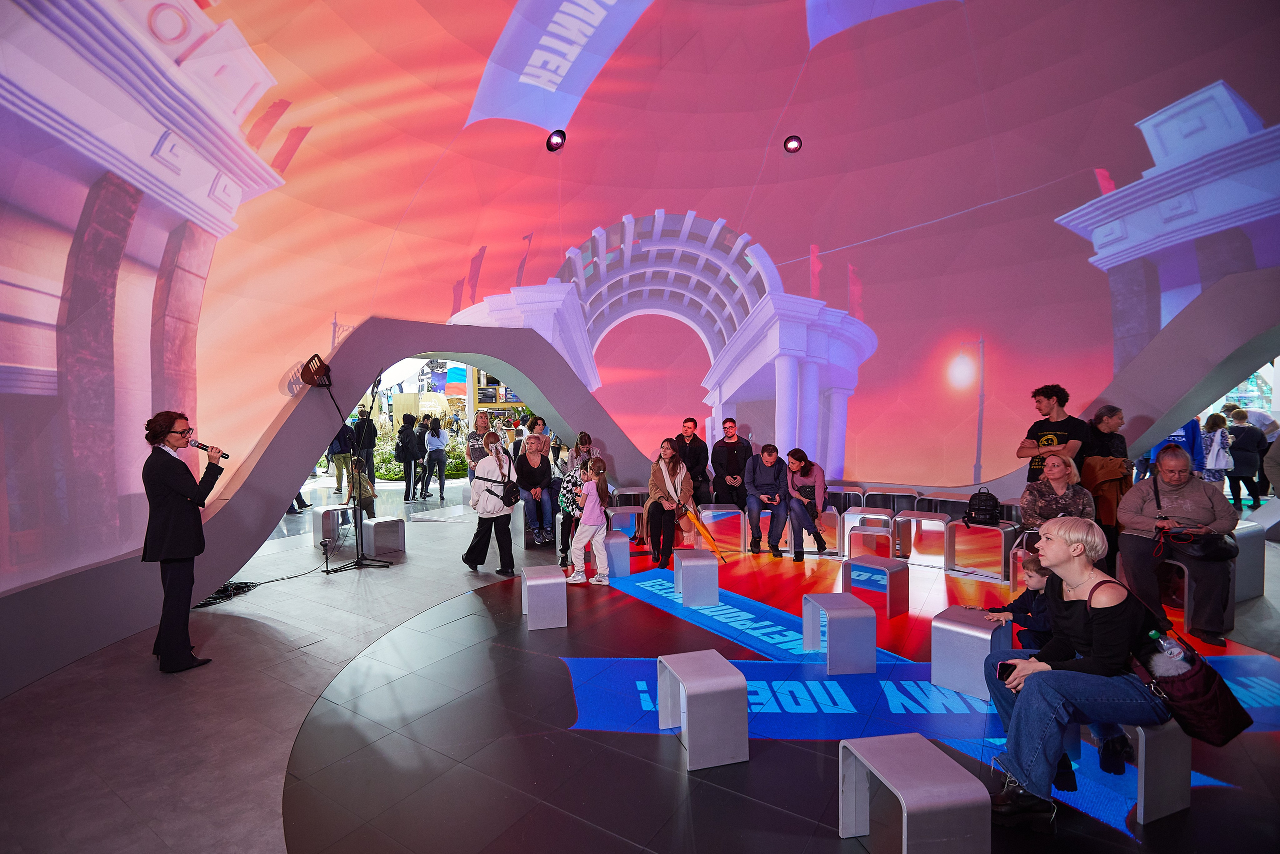 Выставка РОССИЯ. Event фотограф Александр Осин. г. Москва