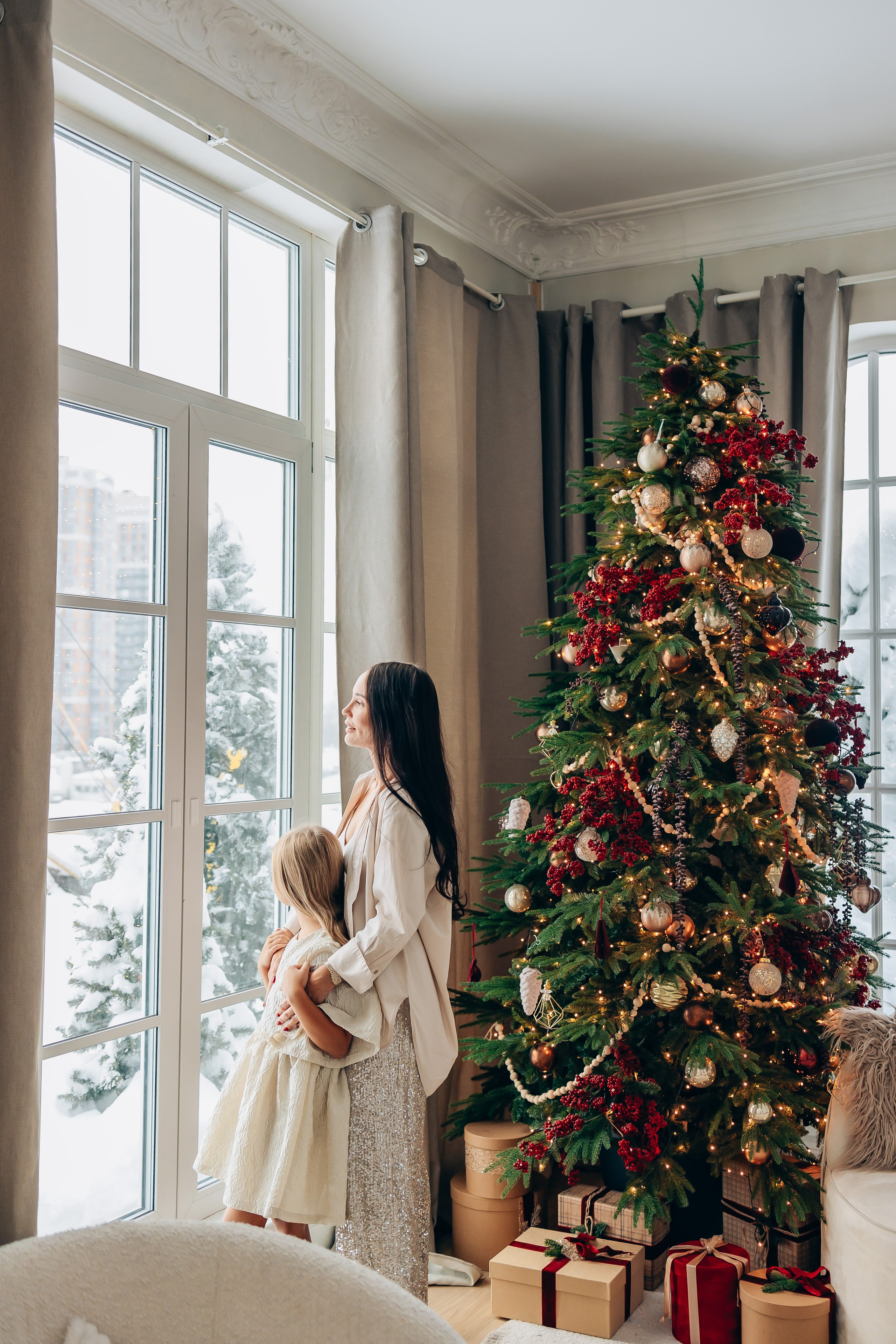 Новый год в студии. Фотограф Алена Малинина в Санкт-Петербурге Пушкин Питер СПб Семейные и детские фотосессии