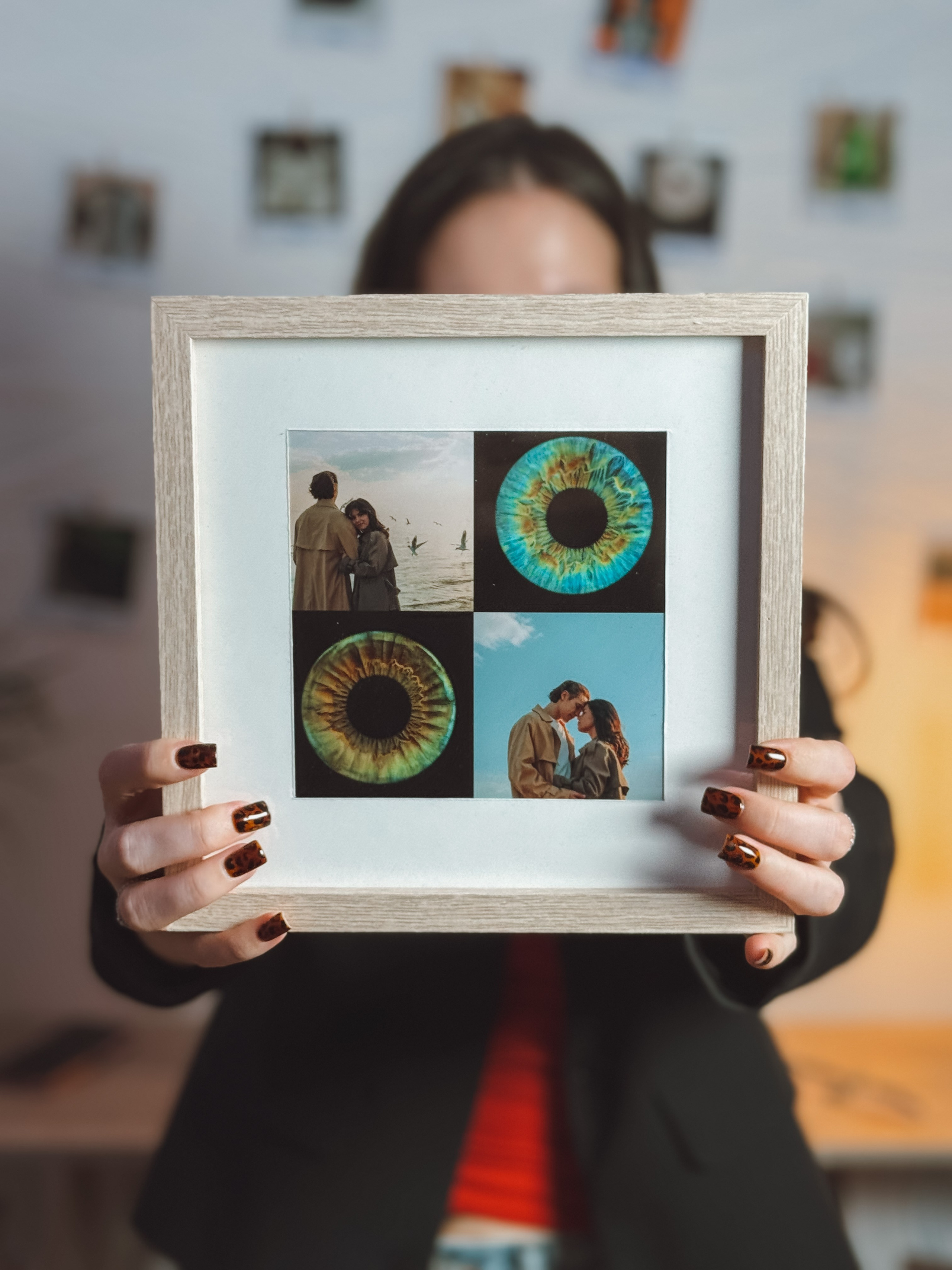 Примеры фото. Фото радужки глаза LOOK IN