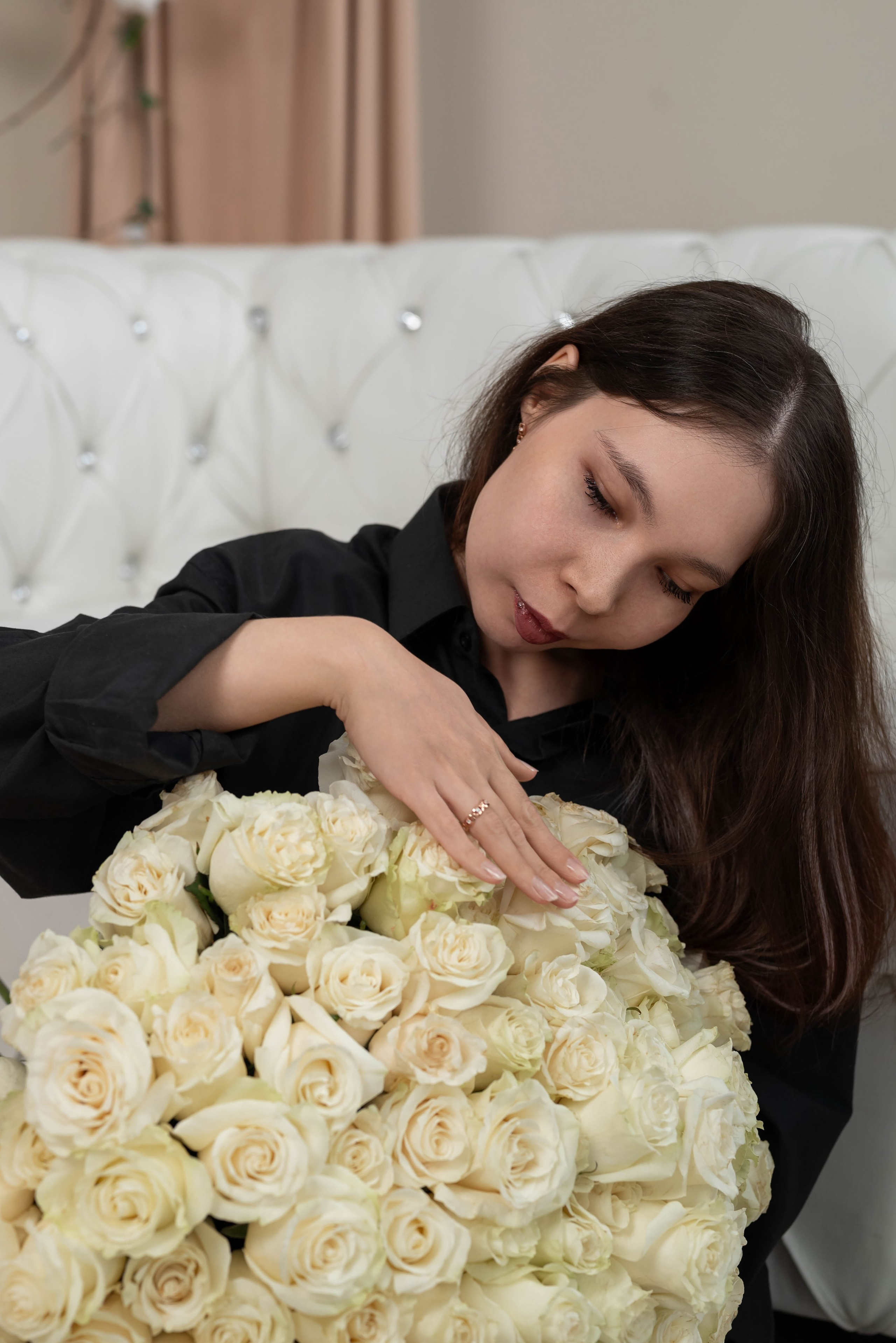 Фотопроект 101 белая роза 2026 год. Фотограф в городе Салават