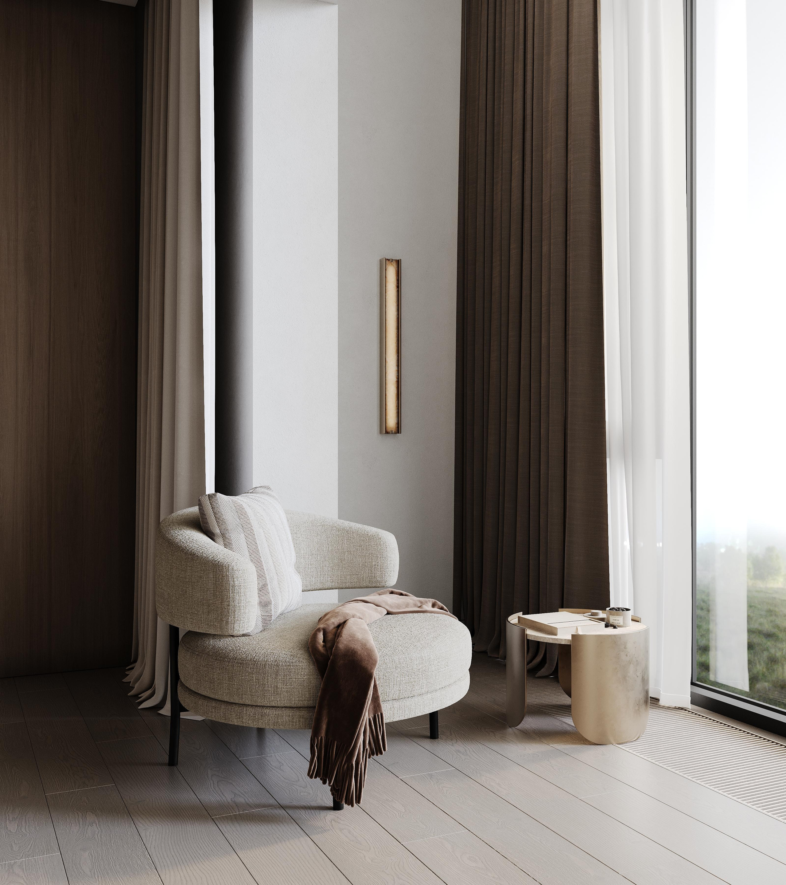 Мастер-спальня. Дизайнер интерьера Еремина Юлия