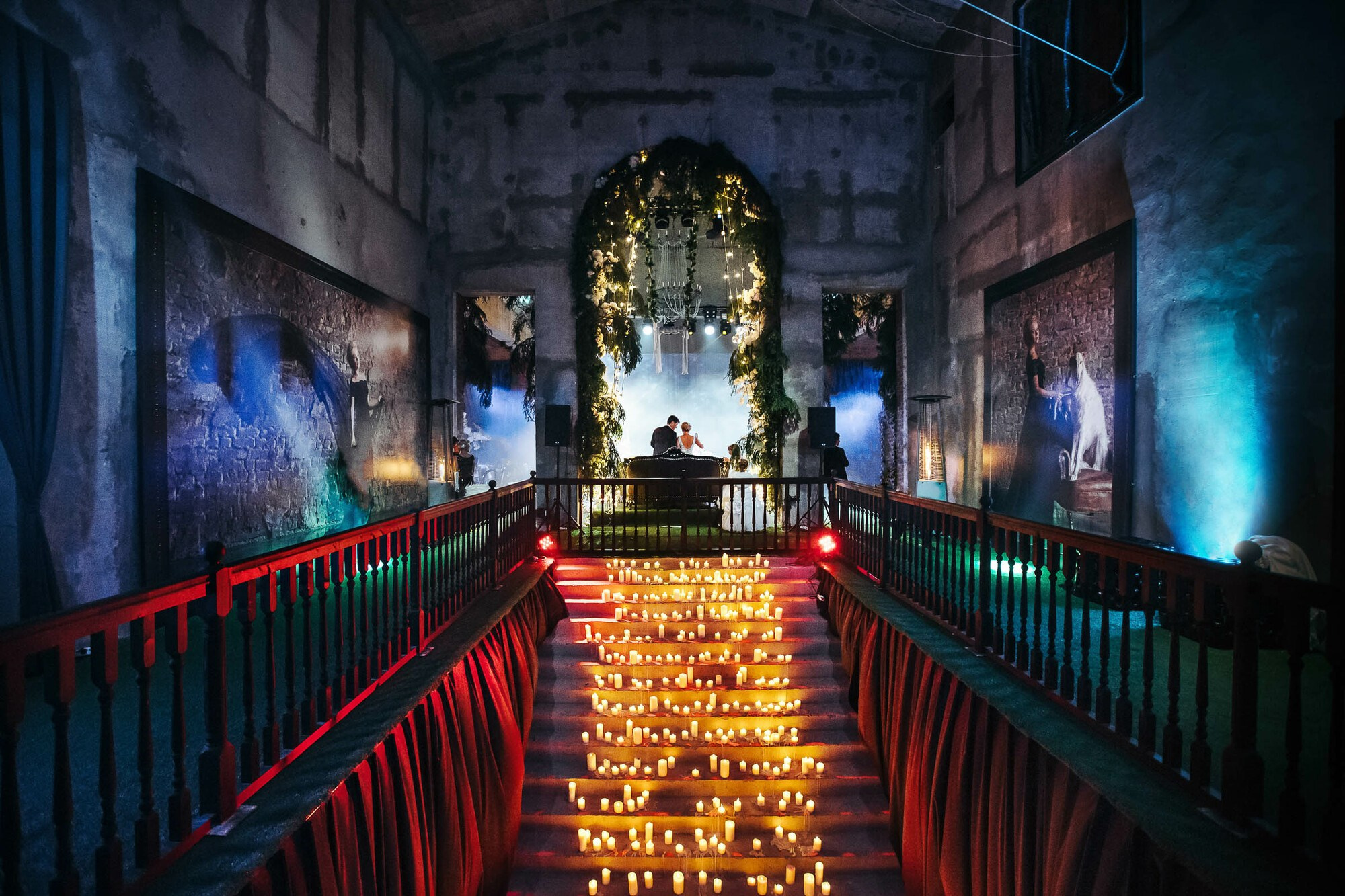 Свадьба в Москве, магический дом. Свадебный фотограф в Санкт-Петербурге и Москве Андрей Нестеров