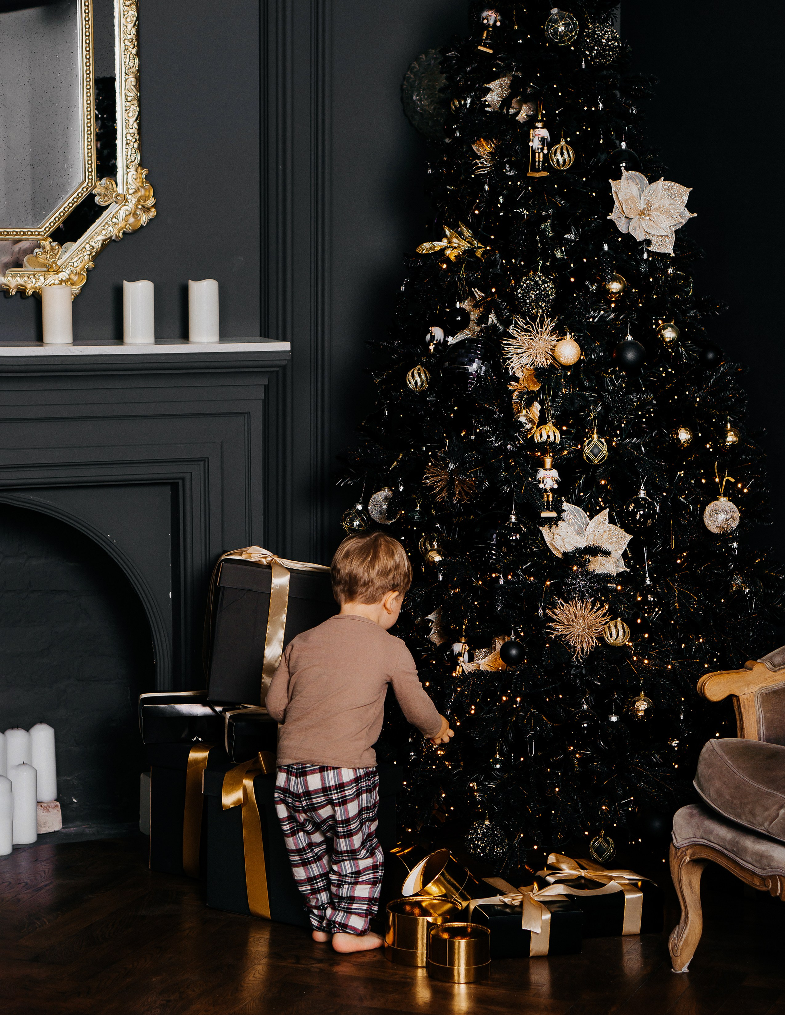 Новогодняя семейная съемка. Фотограф в Санкт-Петербурге, Григорьева Светлана: от портрета до предметной съёмки