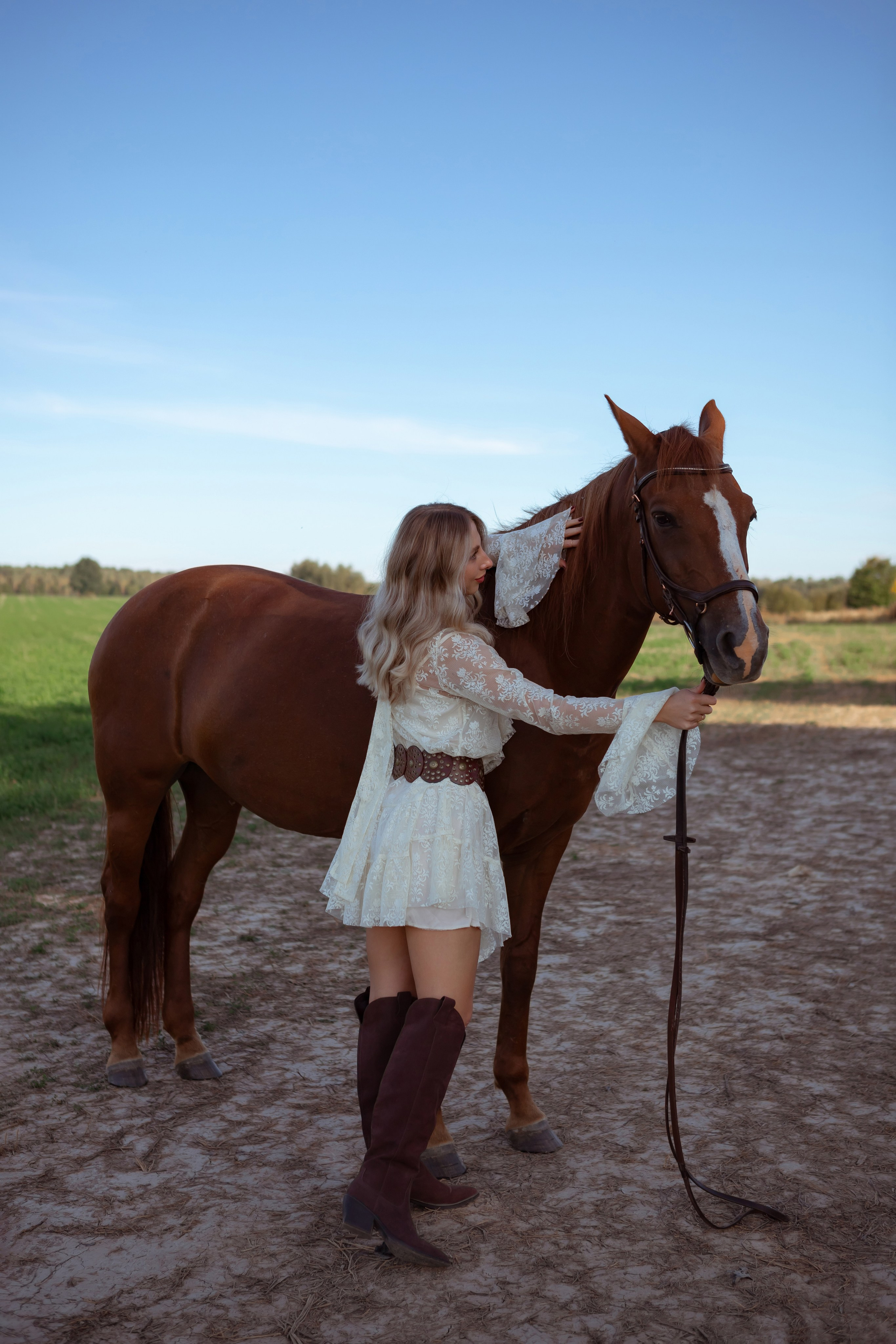 Съемка Елизавета с лошадьми. Фотограф Калуга
