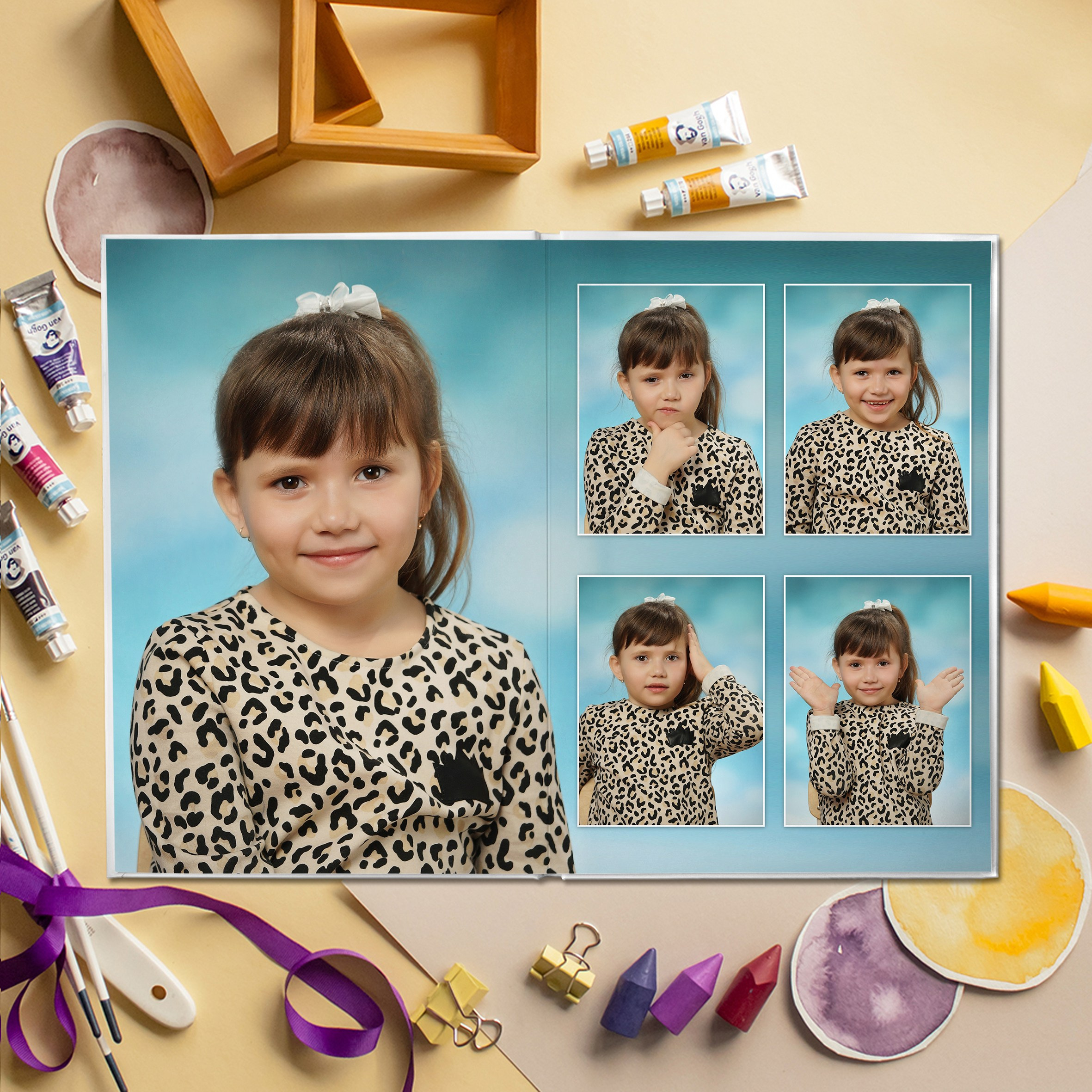 Персональный альбом в детский сад. GOTRA — выпускные альбомы в Тюмени