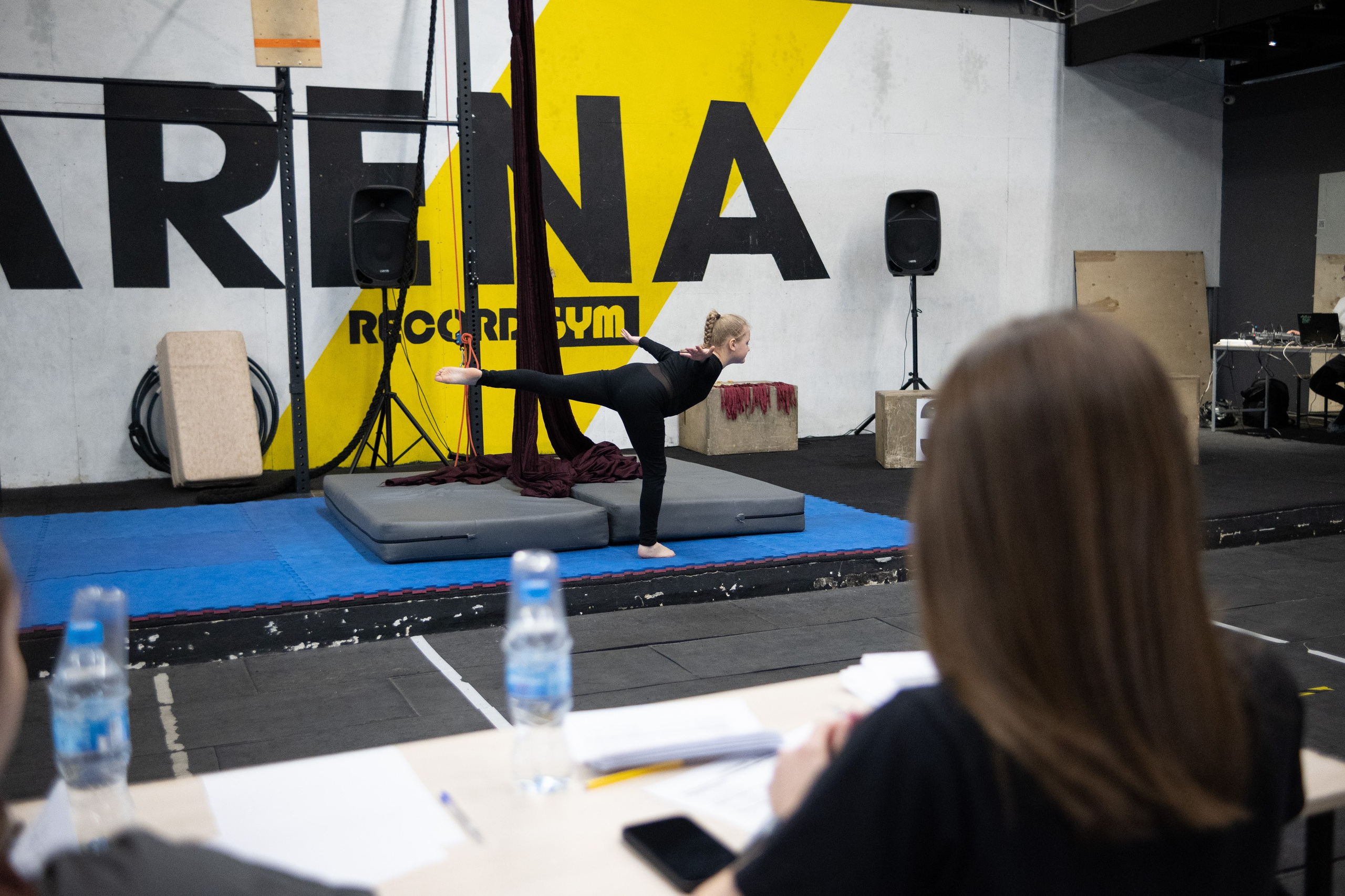 Внутриклубные соревнования по воздушной гимнастике 02.04.23